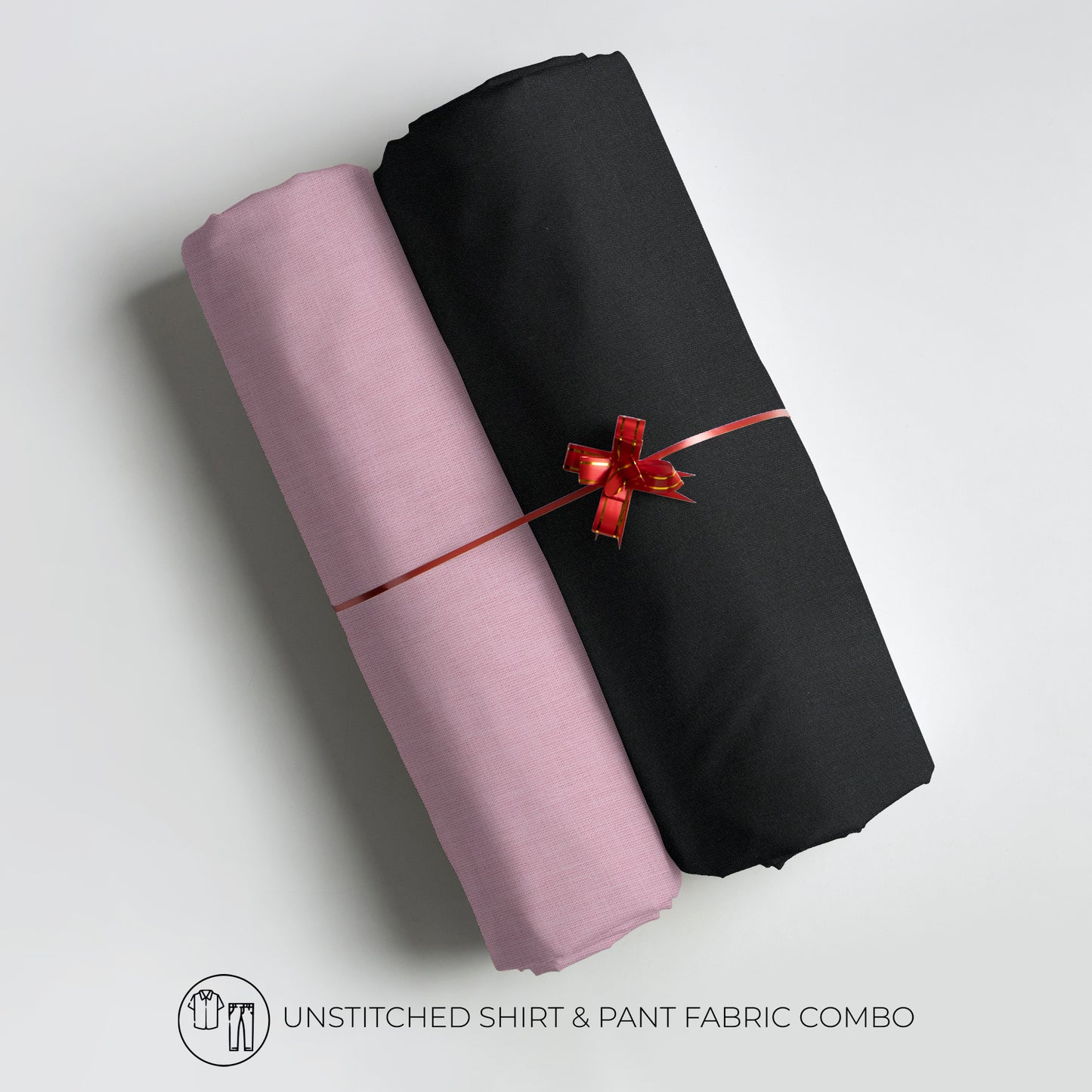 Men's Unstitched Shirt and Pant Fabric Combo in Gifting Case