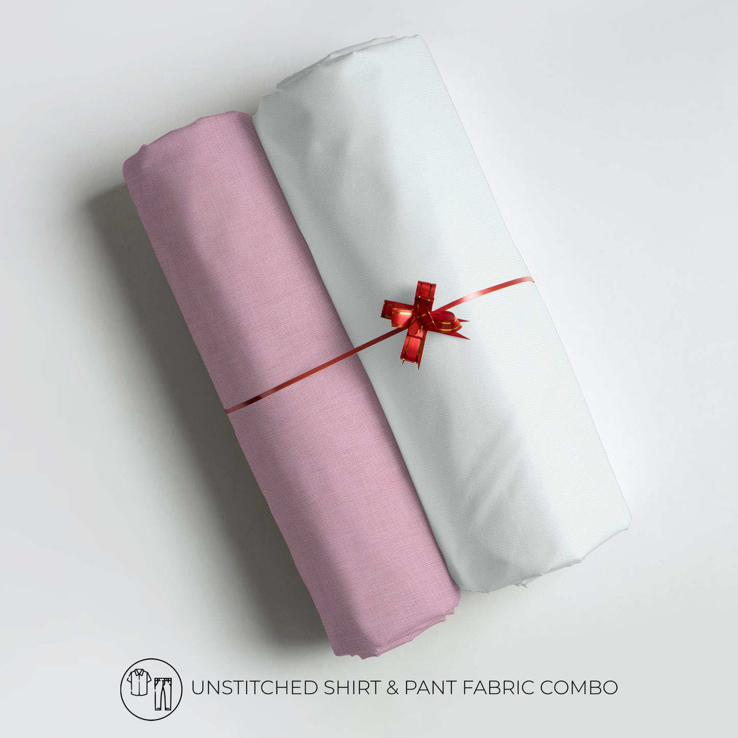 Men's Unstitched Shirt and Pant Fabric Combo in Gifting Case