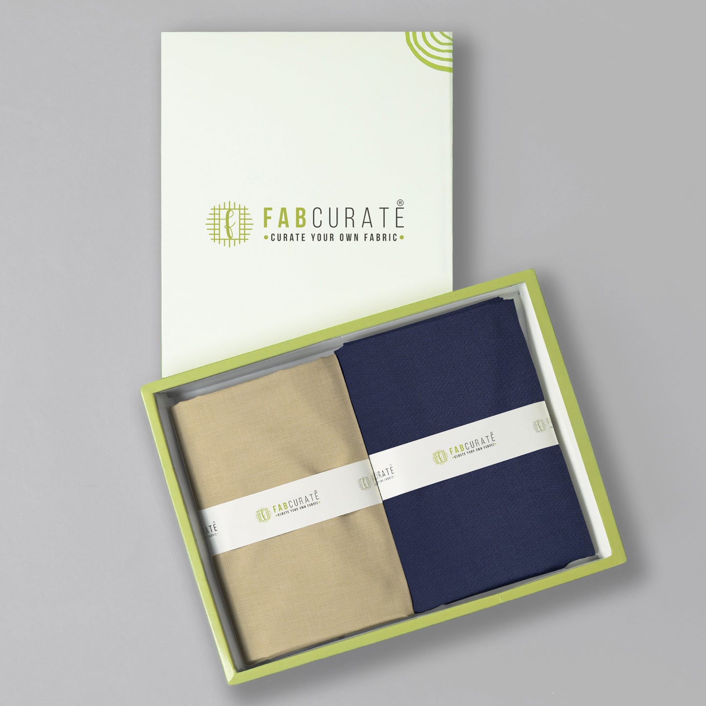 Men's Unstitched Shirt And Pant Fabric Combo In Gift Carrying Case