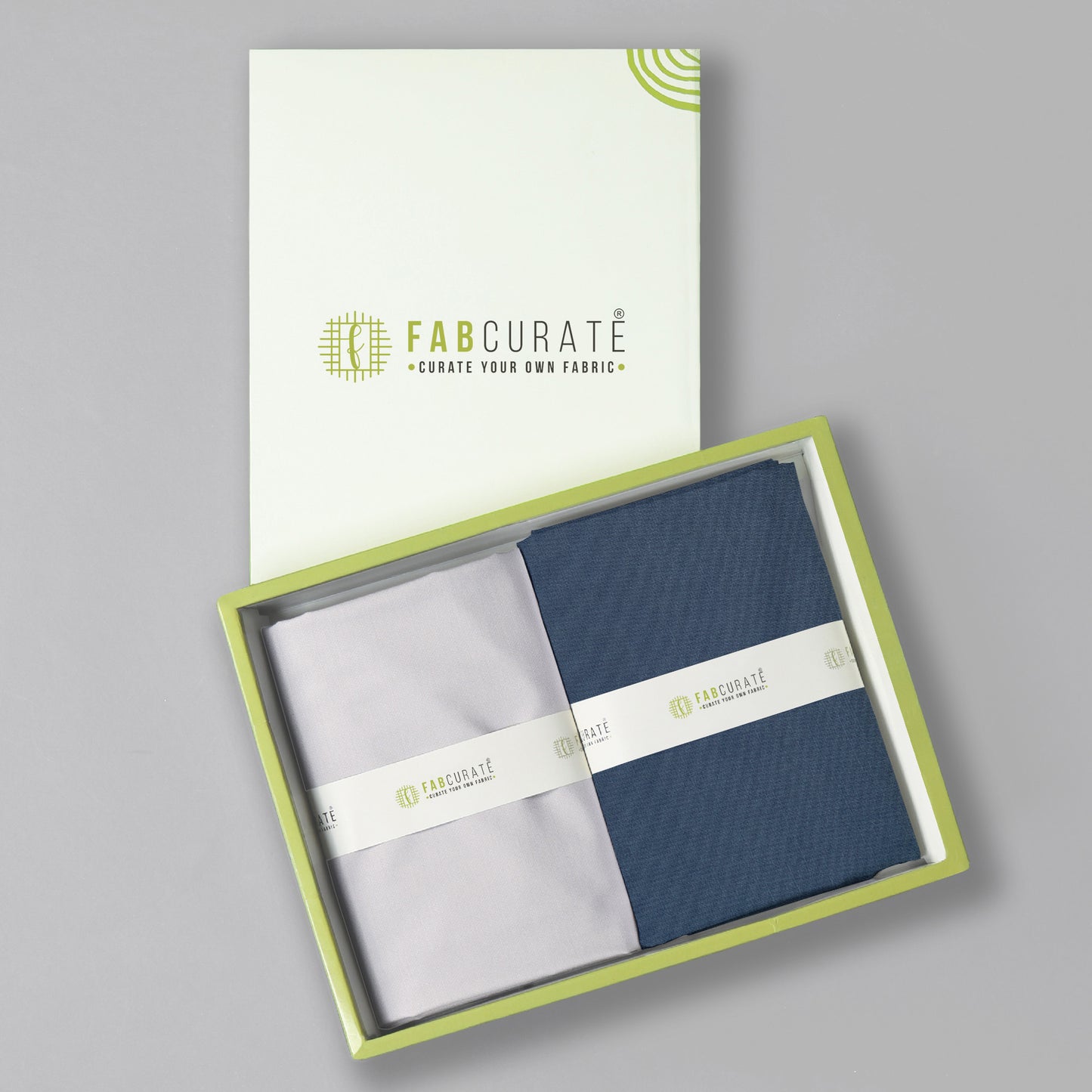 Men's Unstitched Shirt And Pant Fabric Combo In Gift Carrying Case