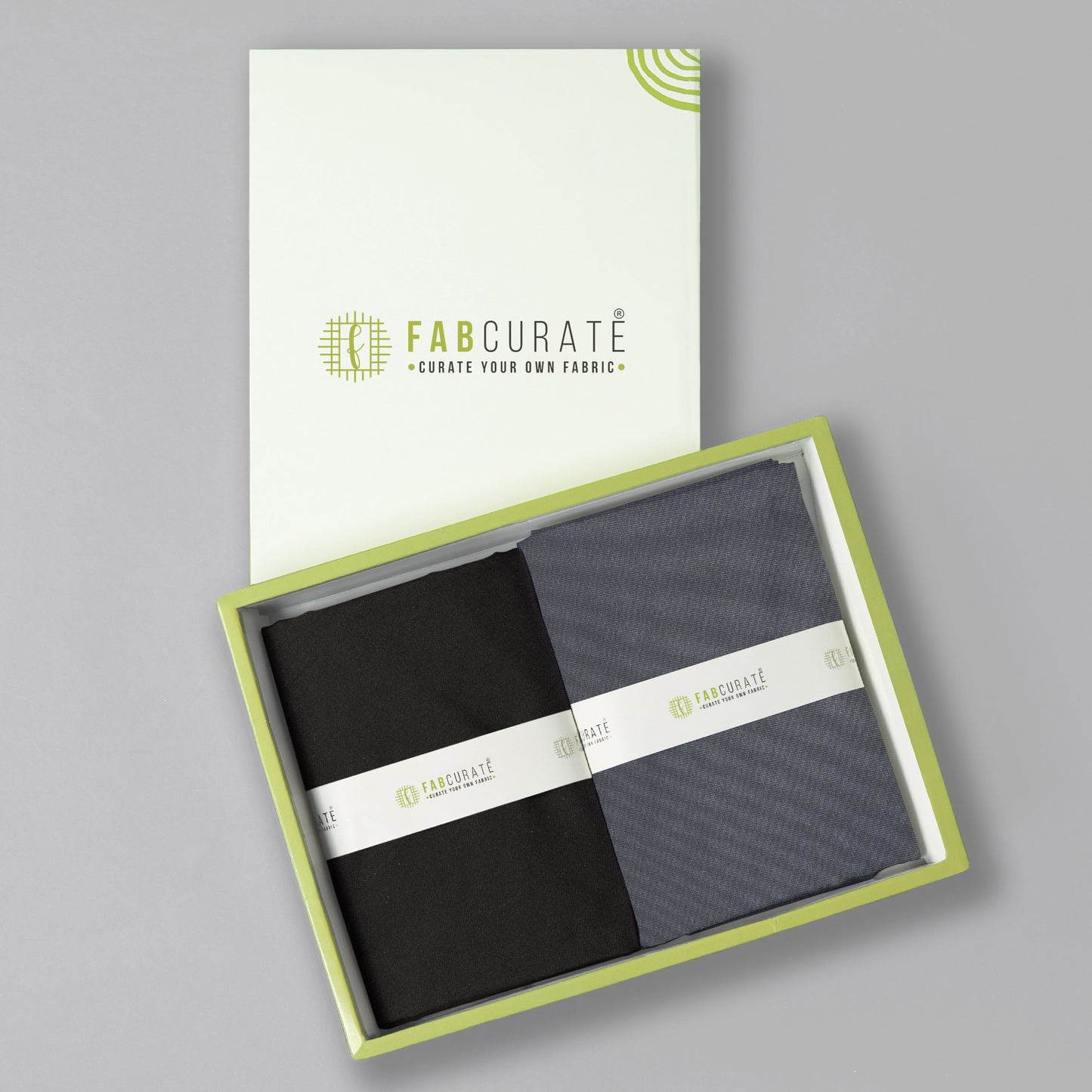 Men's Unstitched Shirt And Pant Fabric Combo In Gift Carrying Case