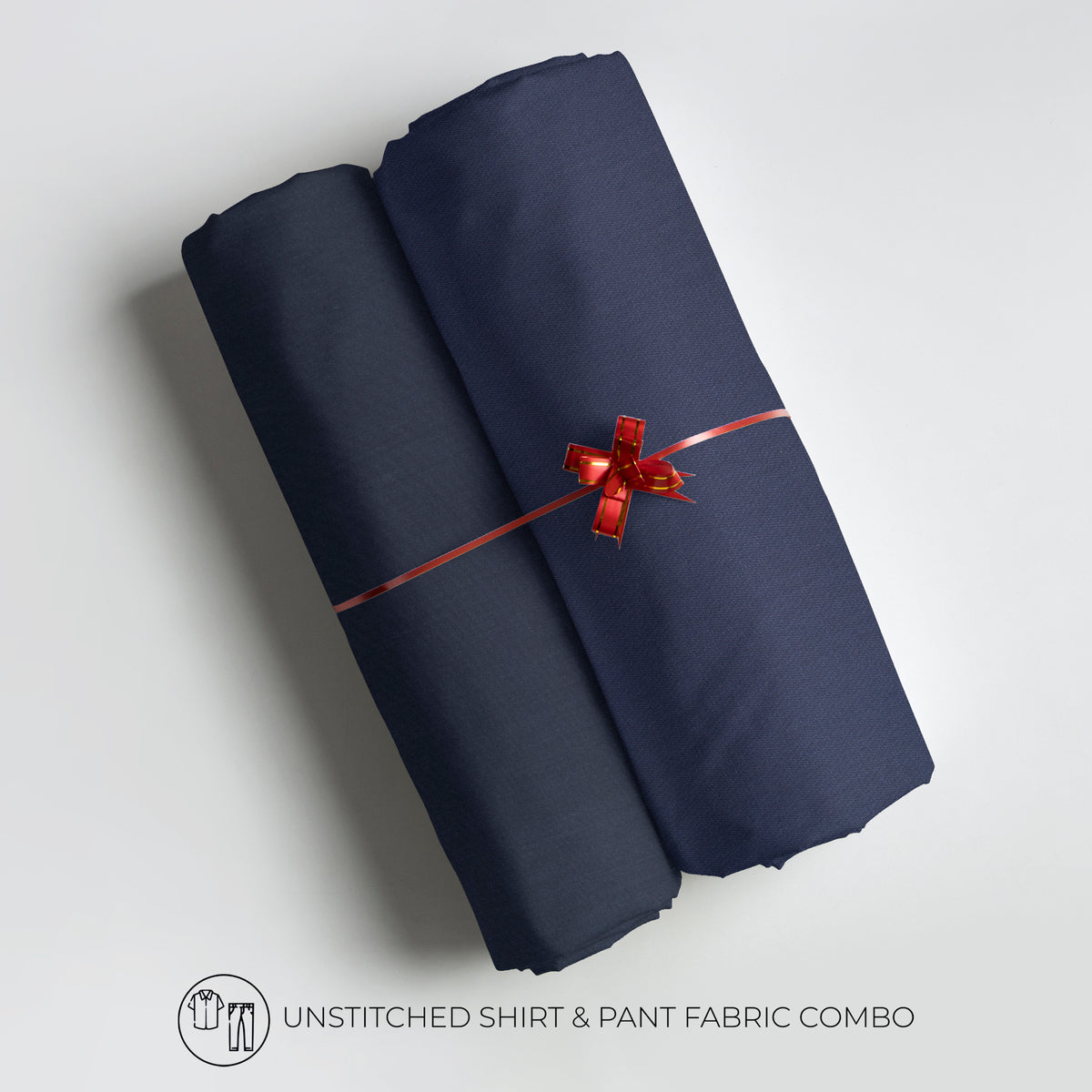 Men's Unstitched Shirt and Pant Fabric Combo in Gifting Case