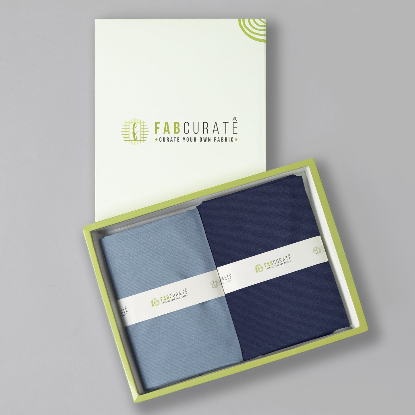 Men's Unstitched Shirt And Pant Fabric Combo In Gift Carrying Case