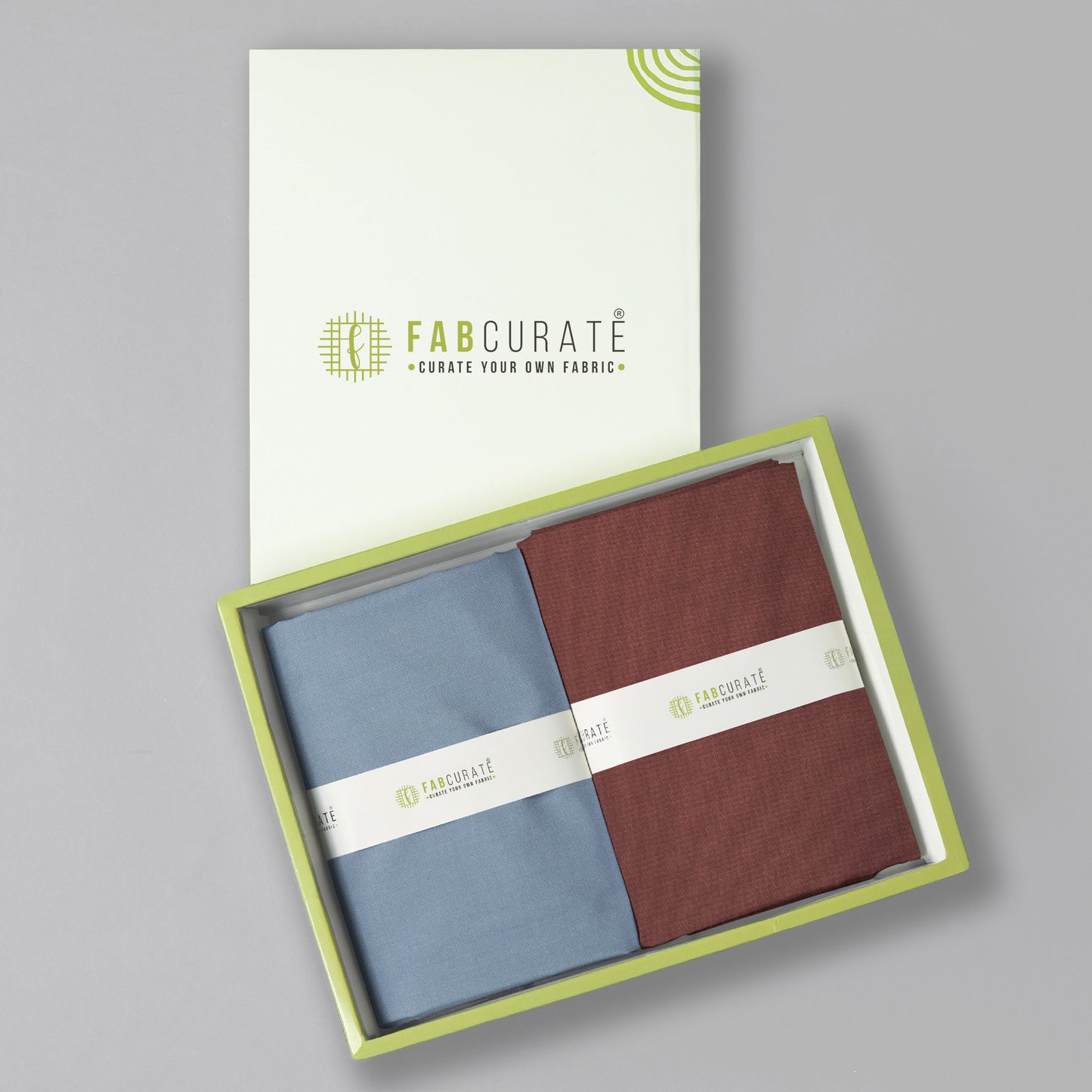 Men's Unstitched Shirt And Pant Fabric Combo In Gift Carrying Case