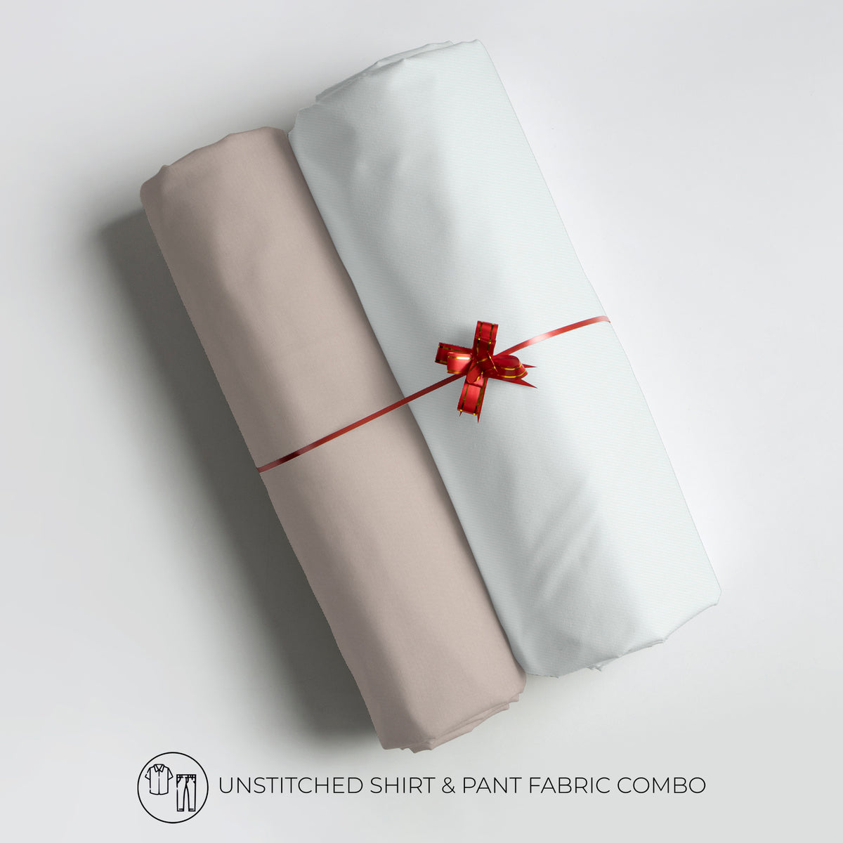 Men's Unstitched Shirt and Pant Fabric Combo in Gifting Case