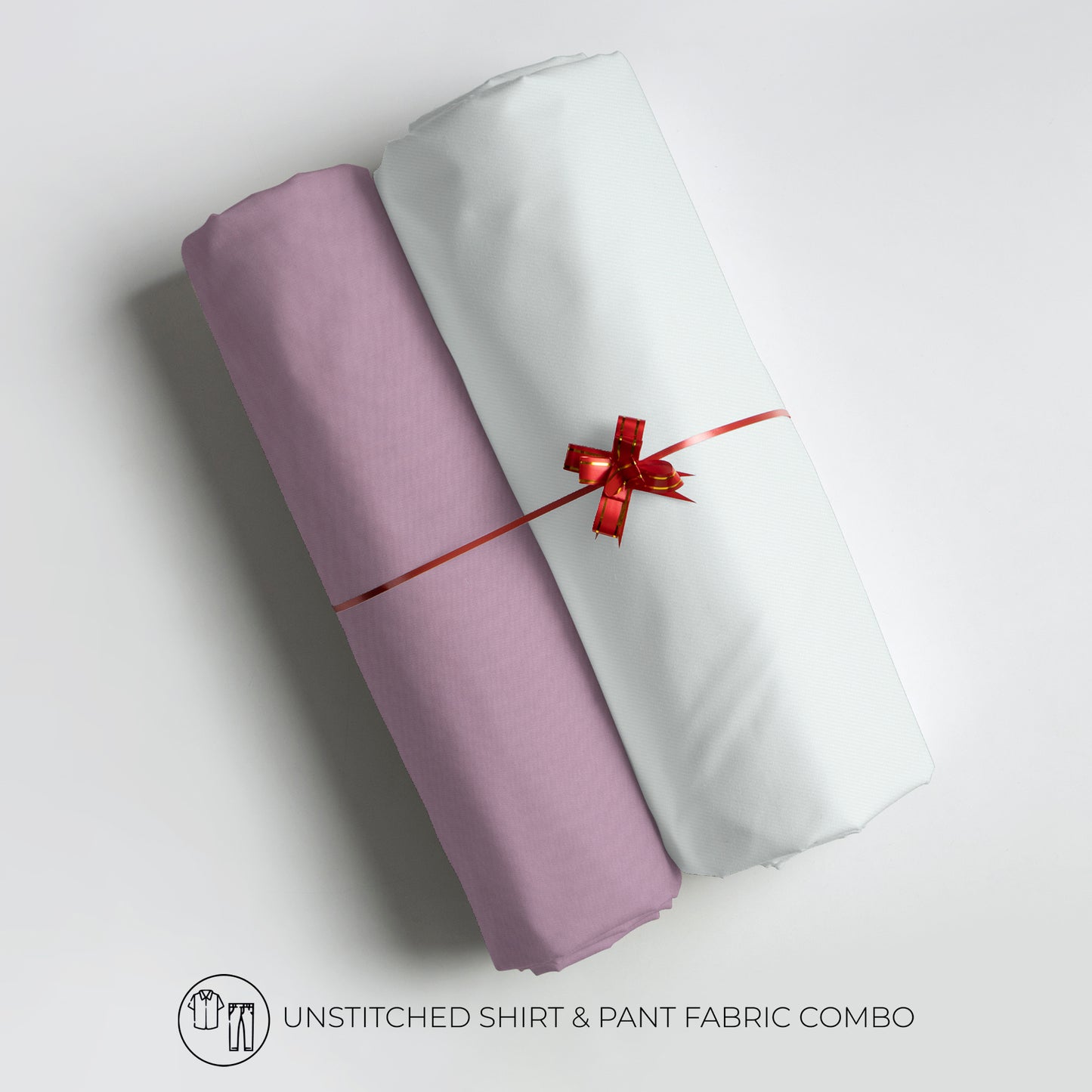 Men's Unstitched Shirt and Pant Fabric Combo in Gifting Case