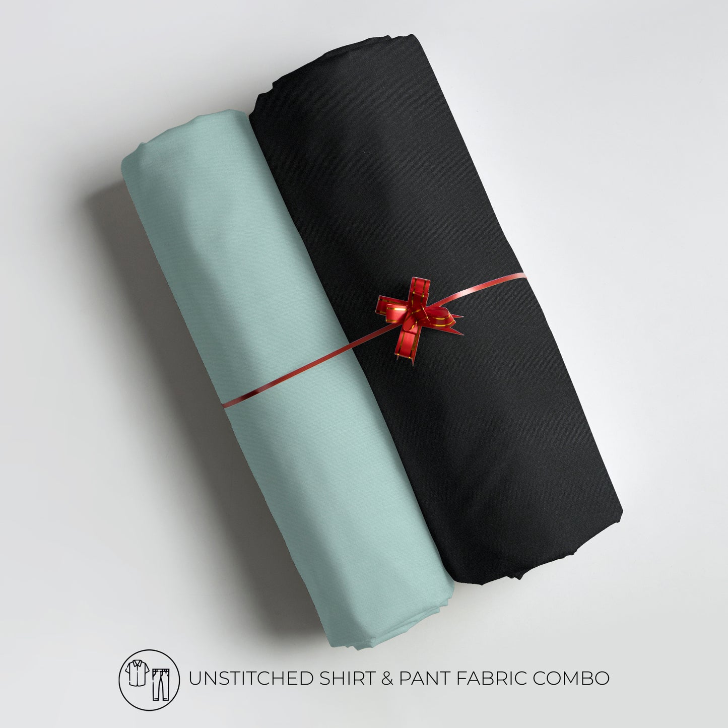 Men's Unstitched Shirt and Pant Fabric Combo in Gifting Case