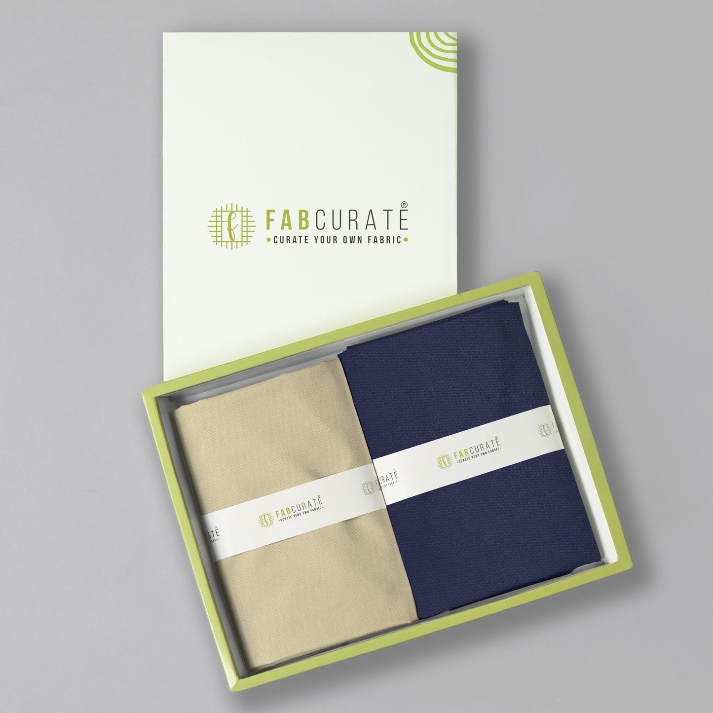 Men's Unstitched Shirt And Pant Fabric Combo In Gift Carrying Case
