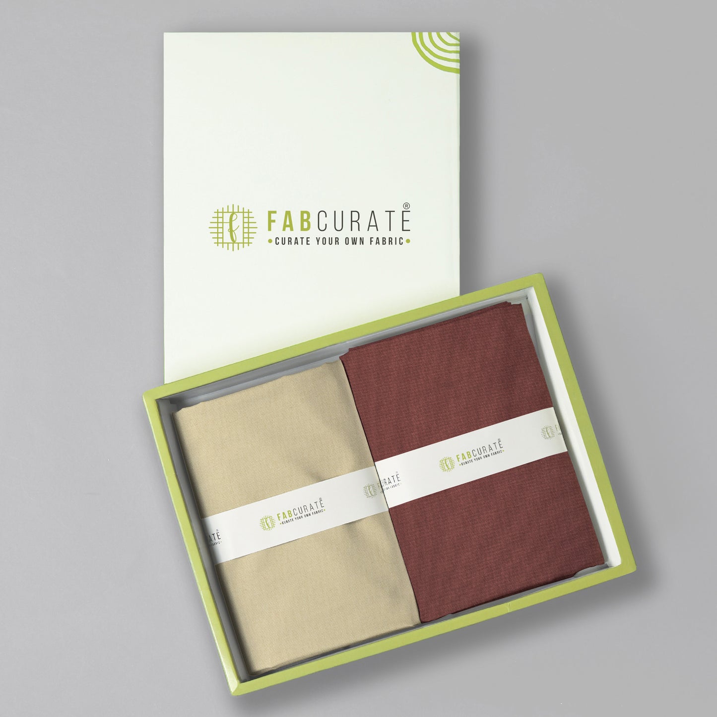 Men's Unstitched Shirt And Pant Fabric Combo In Gift Carrying Case