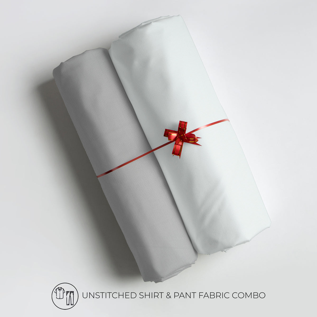 Men's Unstitched Shirt and Pant Fabric Combo in Gifting Case