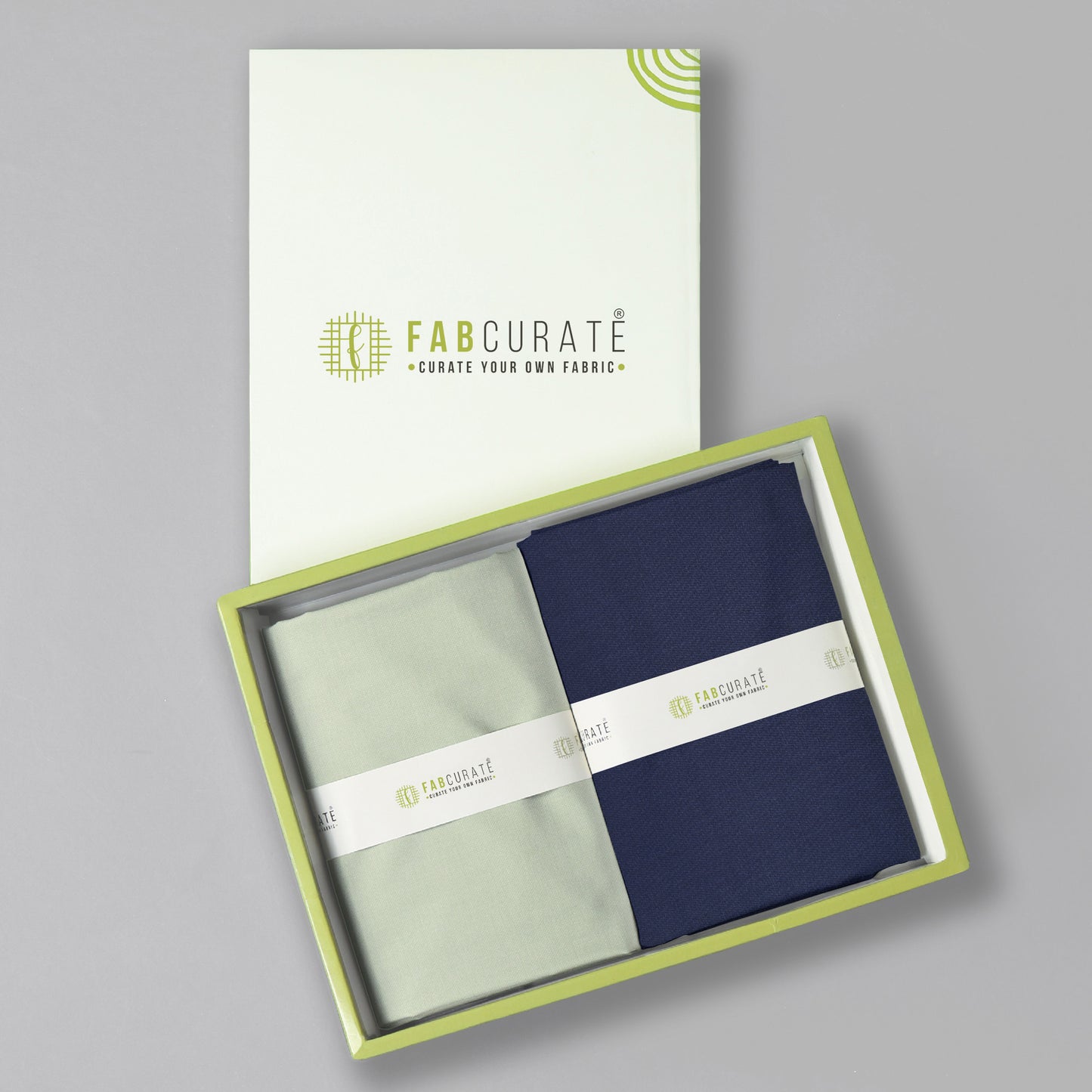Men's Unstitched Shirt And Pant Fabric Combo In Gift Carrying Case