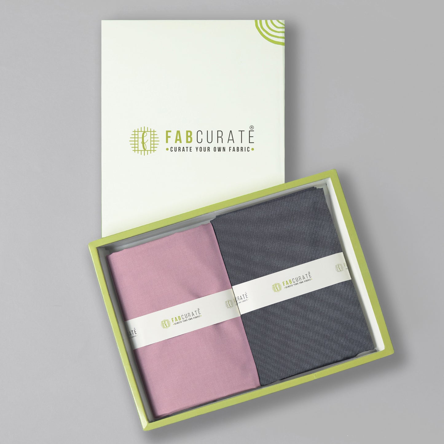 Men's Unstitched Shirt And Pant Fabric Combo In Gift Carrying Case