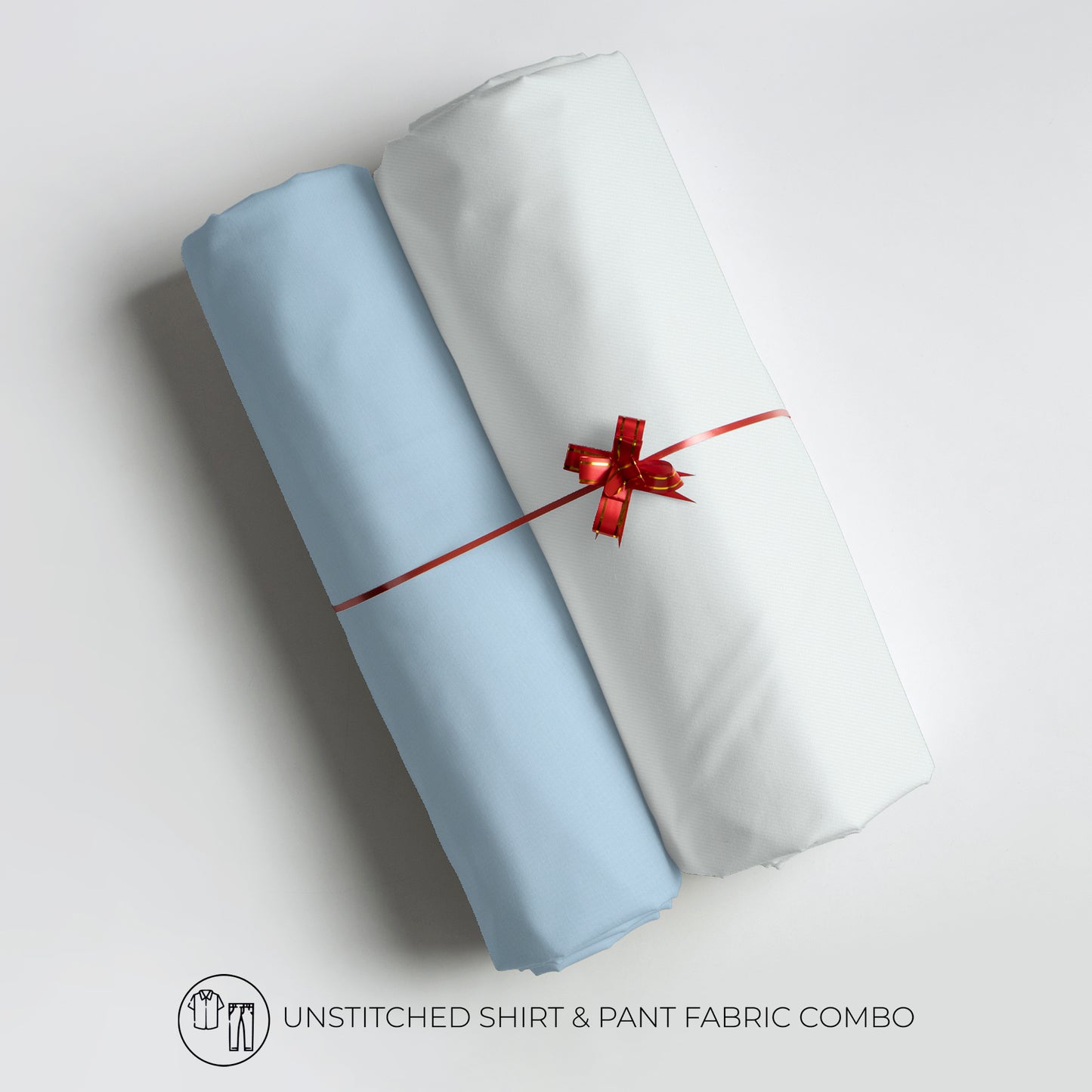 Men's Unstitched Shirt and Pant Fabric Combo in Gifting Case