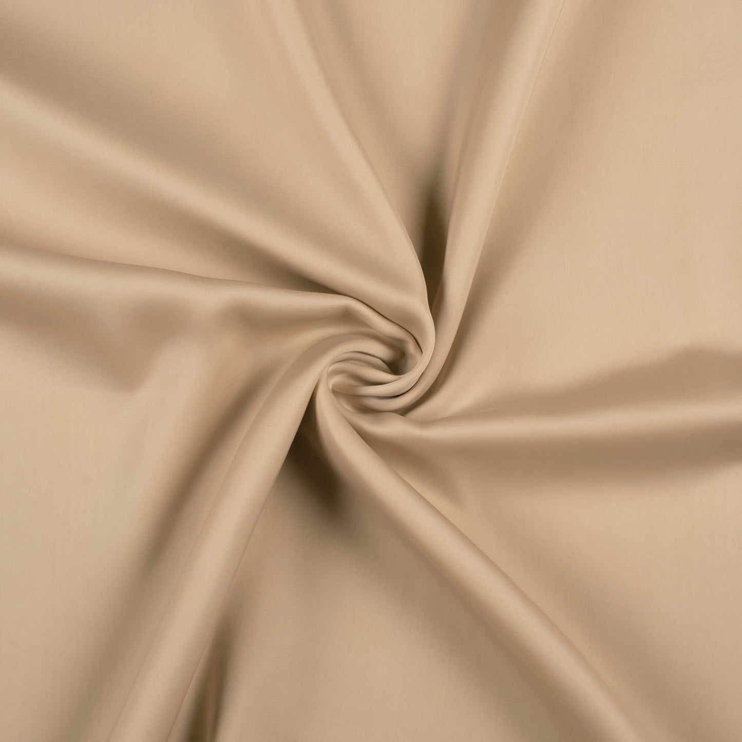 Sand Beige Plain Imported Satin Fabric