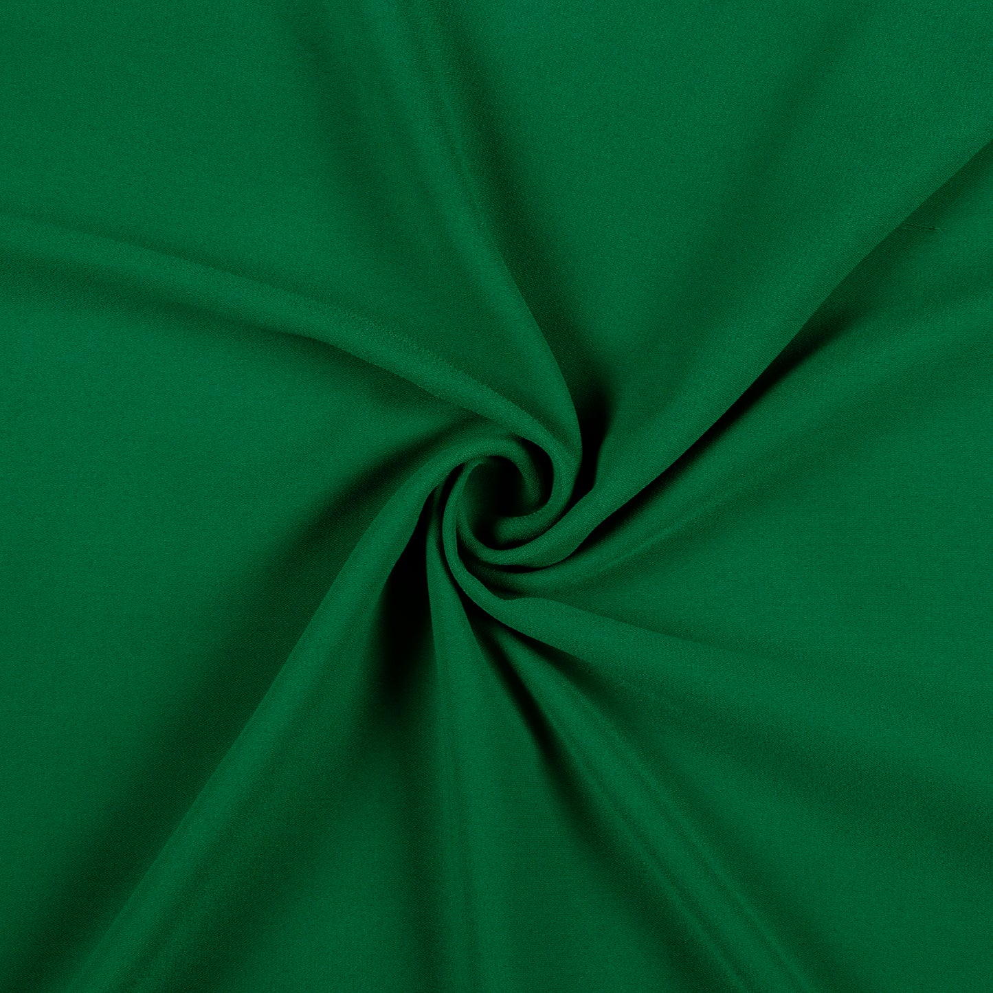 Fun Green Plain Moss Georgette Fabric (Width 54 Inches)