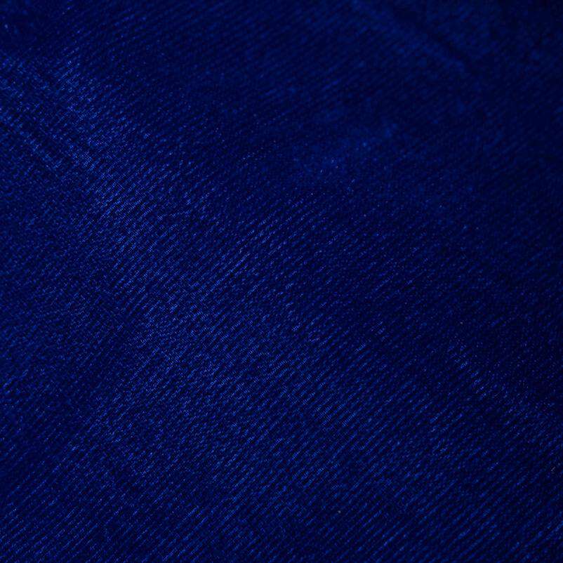 Royal Blue Plain Export Quality Micro Velvet Fabric