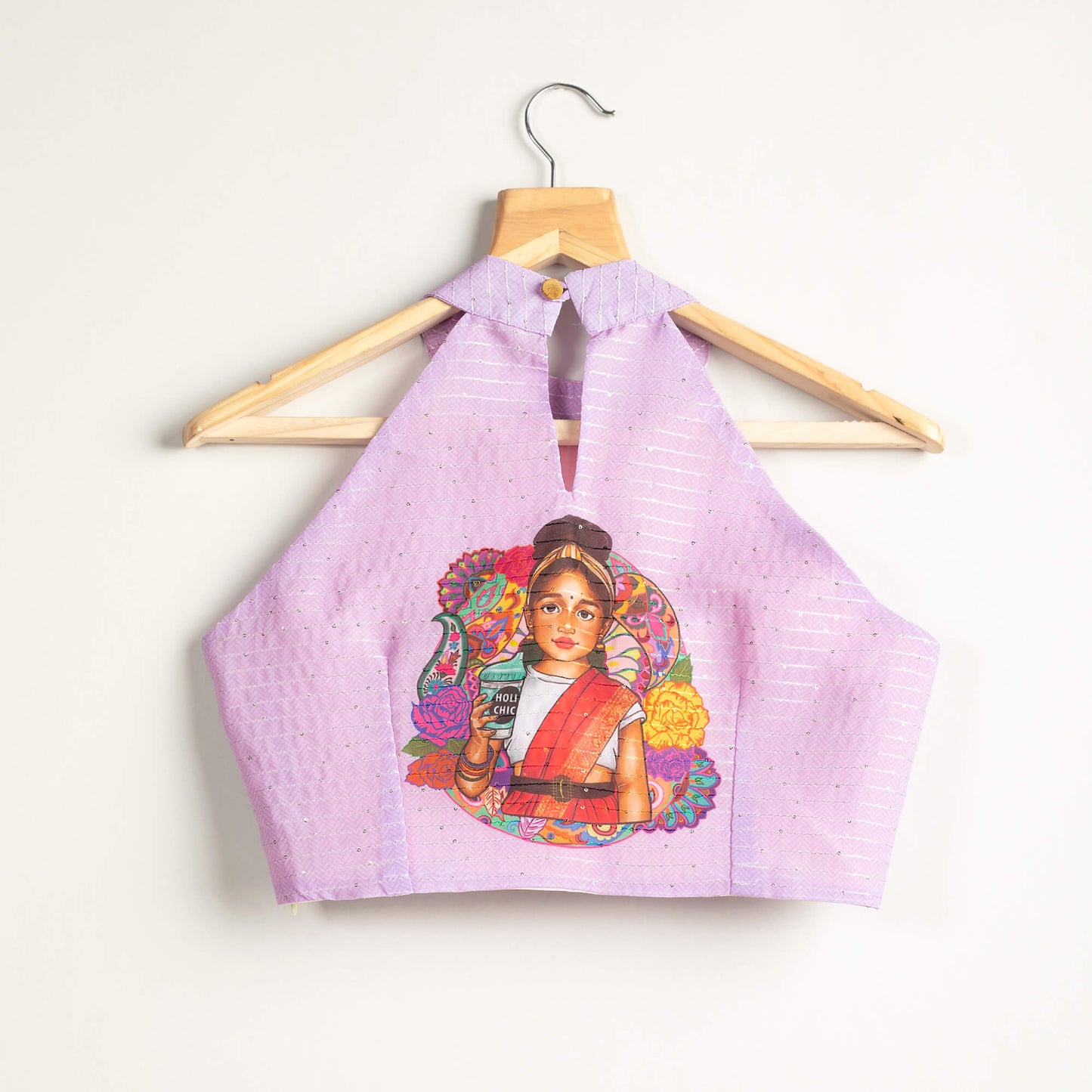 Lovely Sequins Embroidery Quirky Blouse
