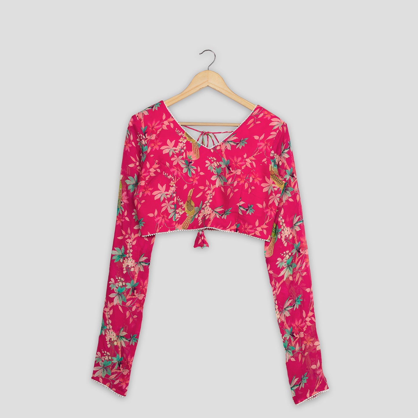 Exclusive Designer Floral Blouse