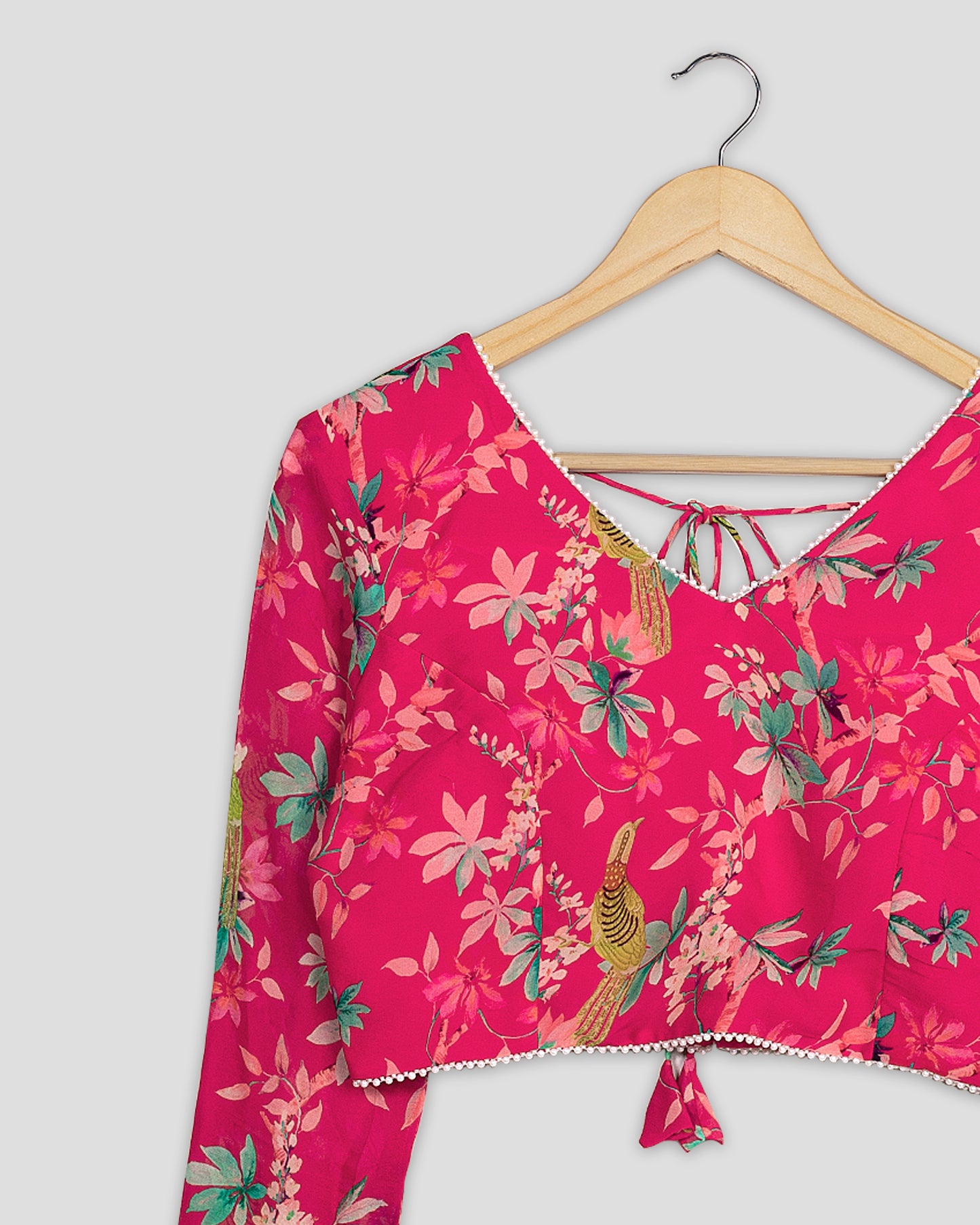 Exclusive Designer Floral Blouse