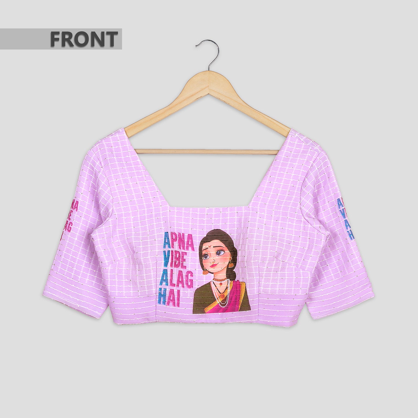 Quirky Georgette Blouse For Glamorous Style