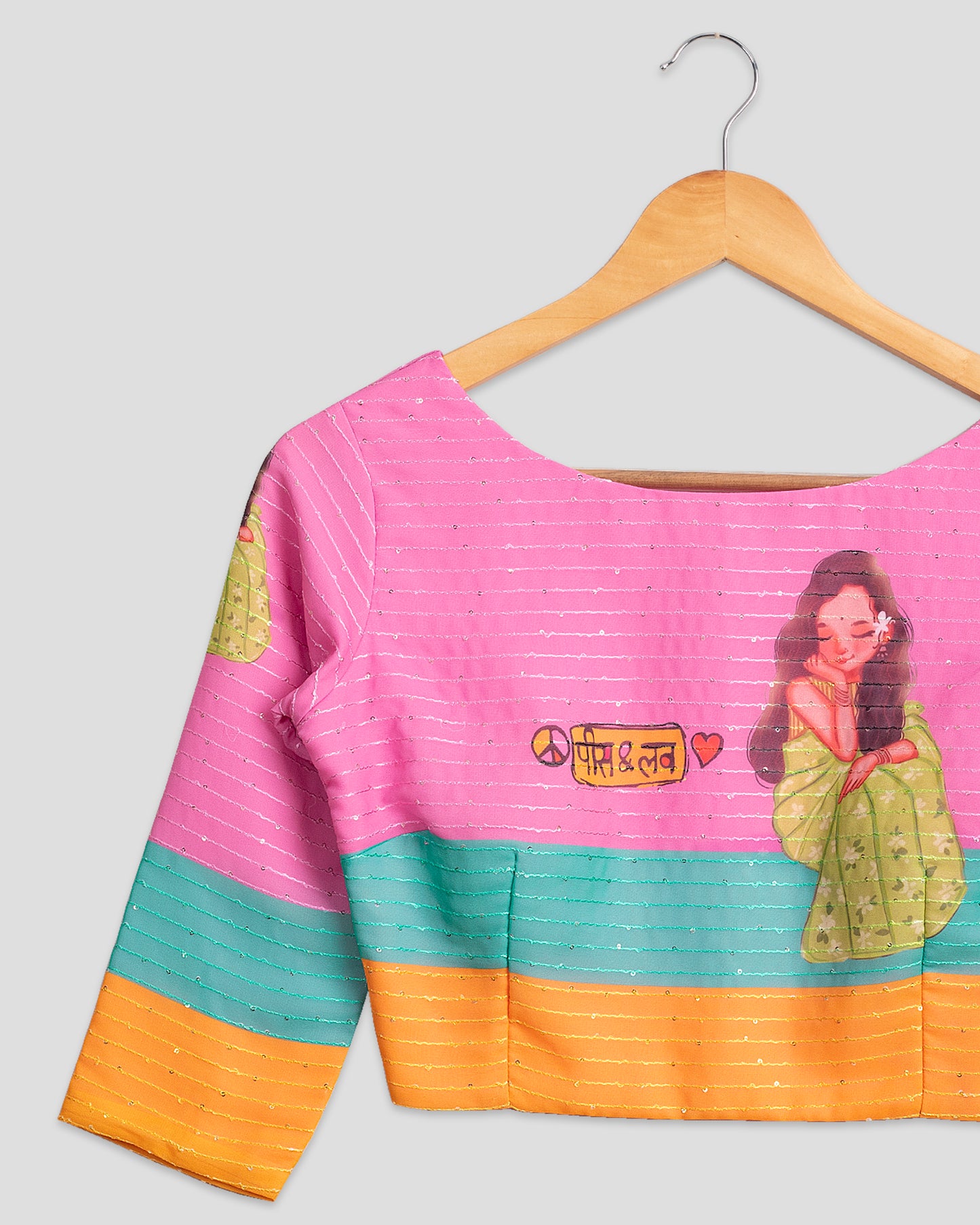 Quirky Love - A One Of A Kind Fashion Piece Blouse