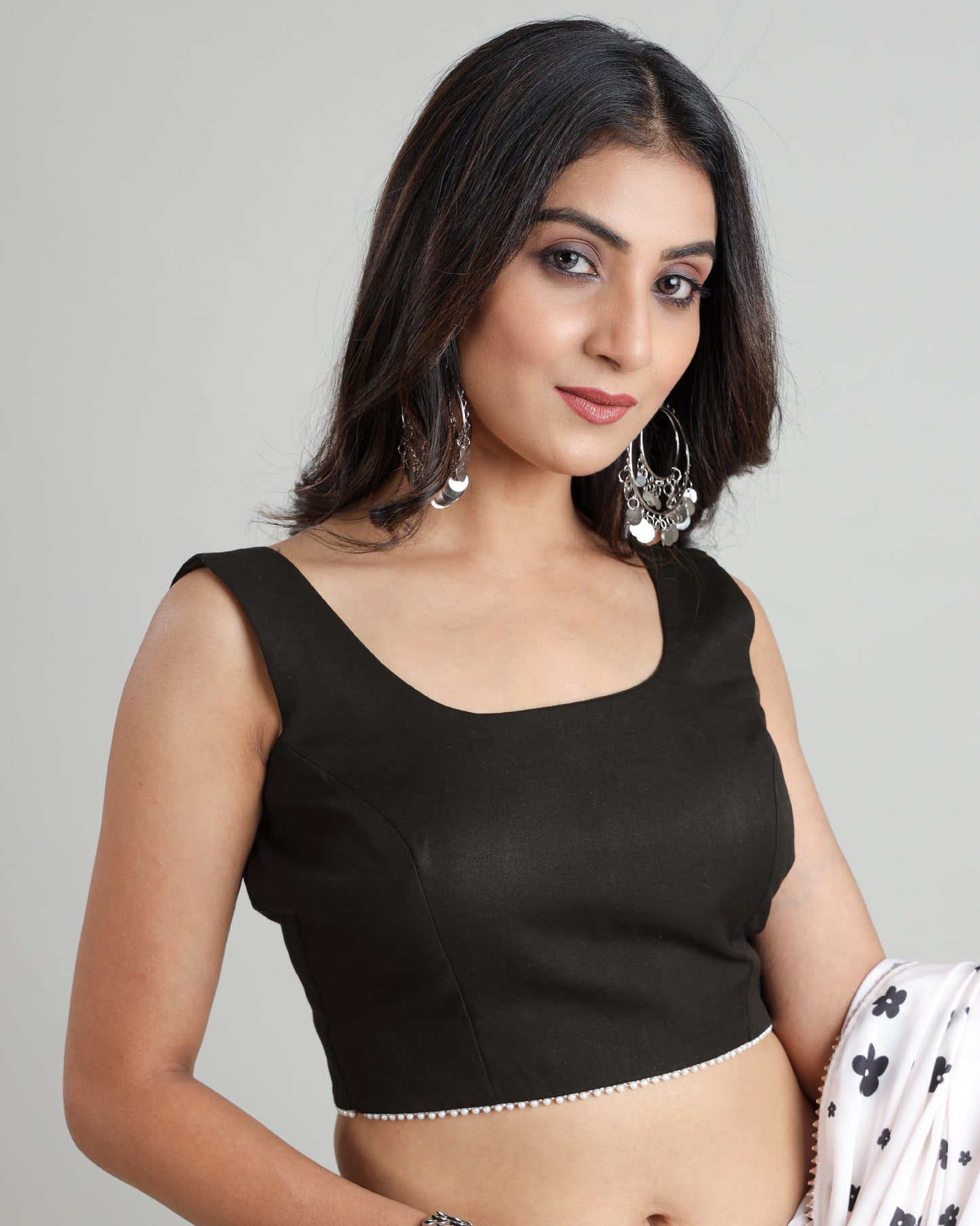 Sustainable Cotton Sleeveless Blouse - Crafted for Change