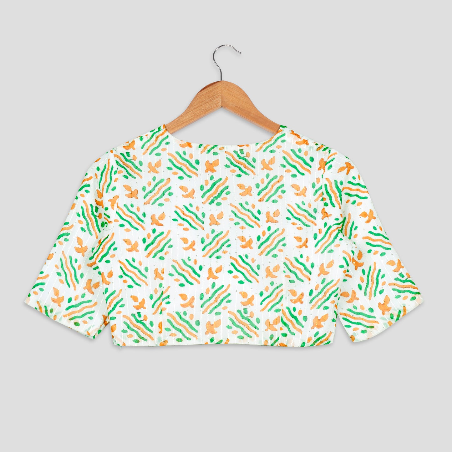 Show Your Spirit! Freedom Edit: Tri-Color Blouse