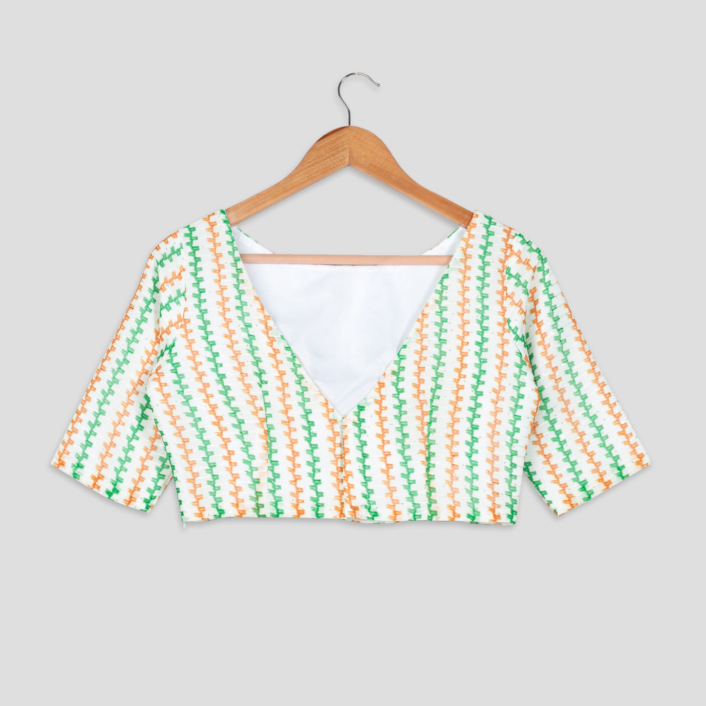India's Pride : Fabcurate's Freedom Edit Blouse