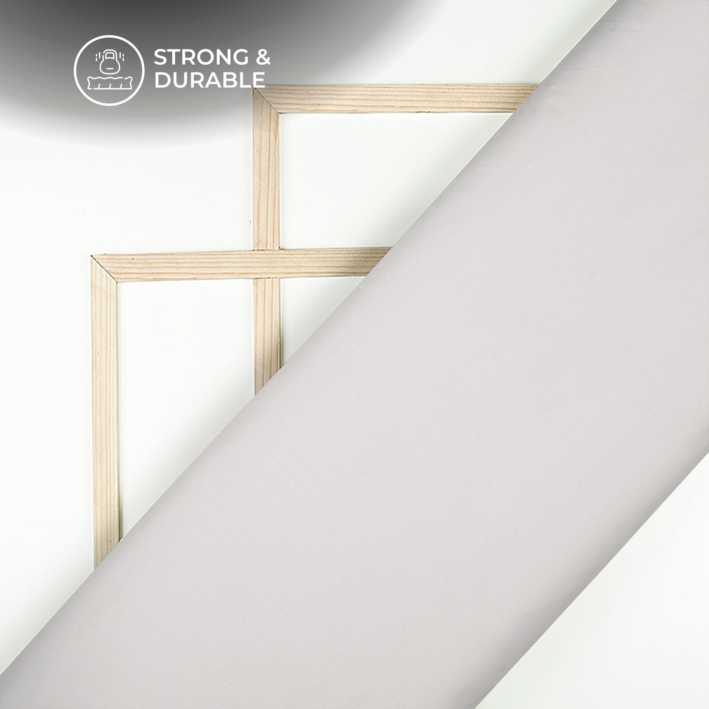 White Plain Soft Touch Cotton Shirting Fabric (Width 58 Inches)