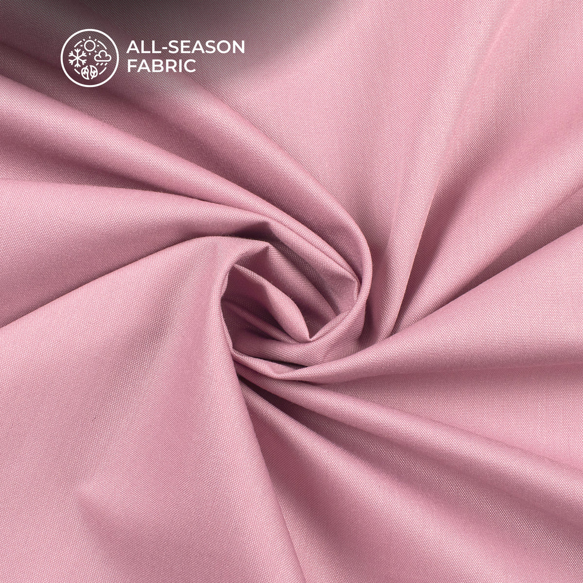 Flamingo Pink Plain Soft Touch Cotton Shirting Fabric (Width 58 Inches)