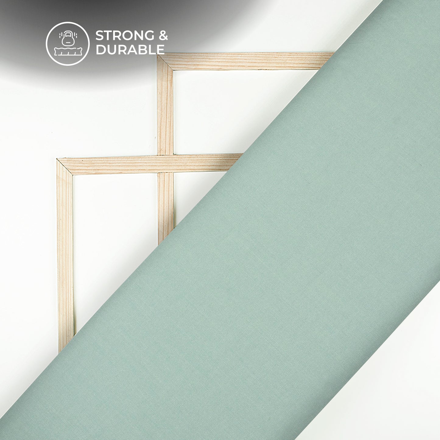 Teal Blue Plain Soft Touch Cotton Shirting Fabric (Width 58 Inches)