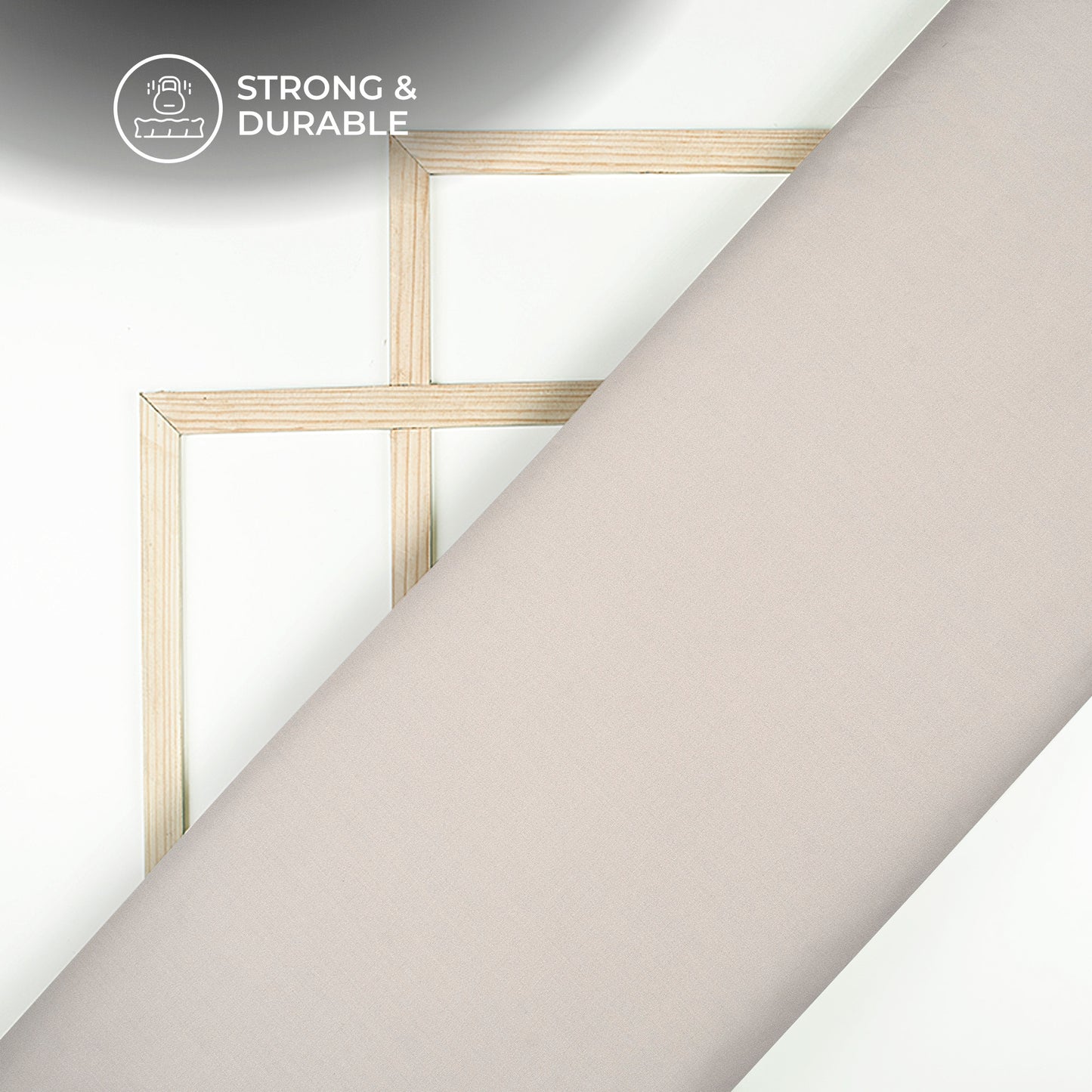 Grey Plain Soft Touch Cotton Shirting Fabric (Width 58 Inches)