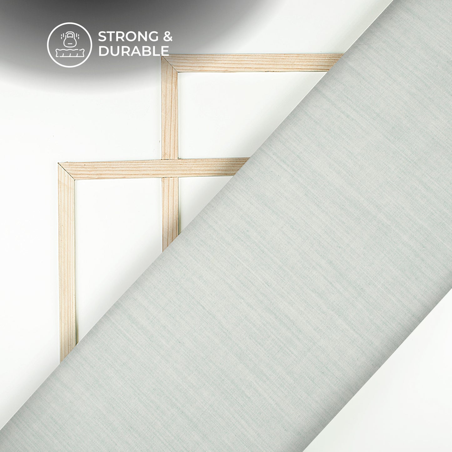 Light Blue Plain Soft Touch Cotton Shirting Fabric (Width 58 Inches)