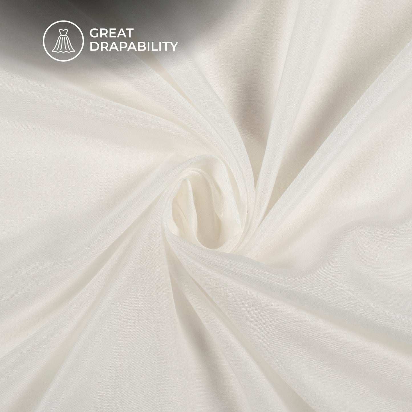 White Dyeable Sustainable Orange Fabric