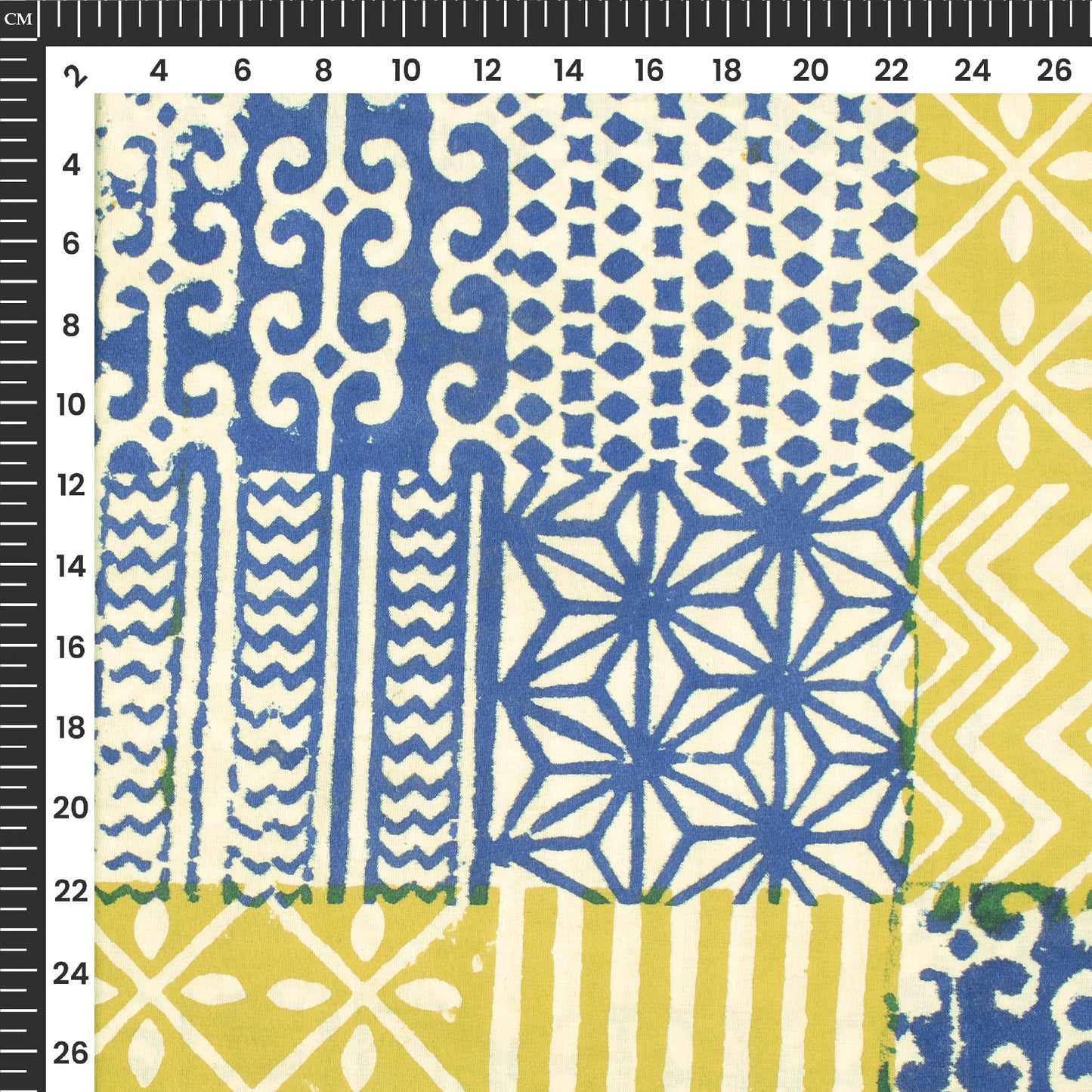 Traditional Bagru Handblock Pure Cotton Fabric