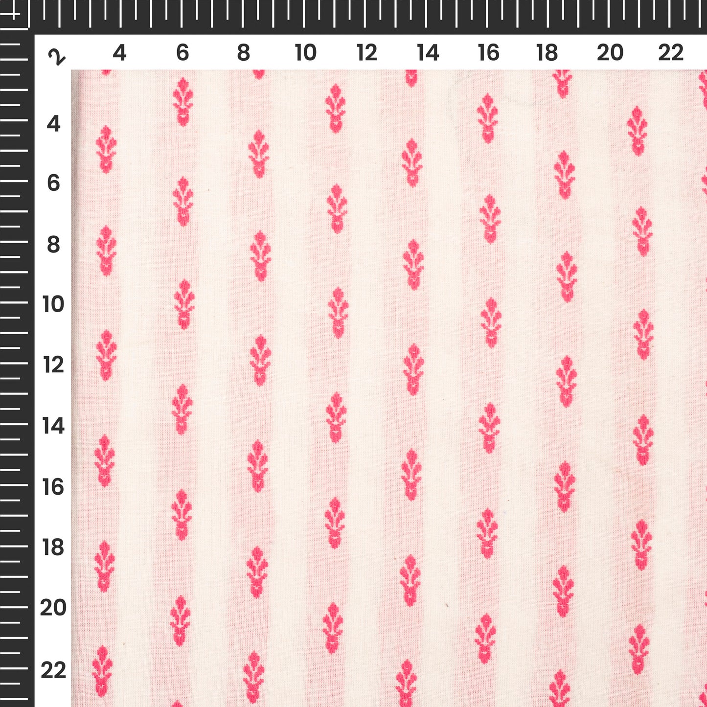 Exclusive Dobby Booti Pure Handloom Cotton Slub Fabric