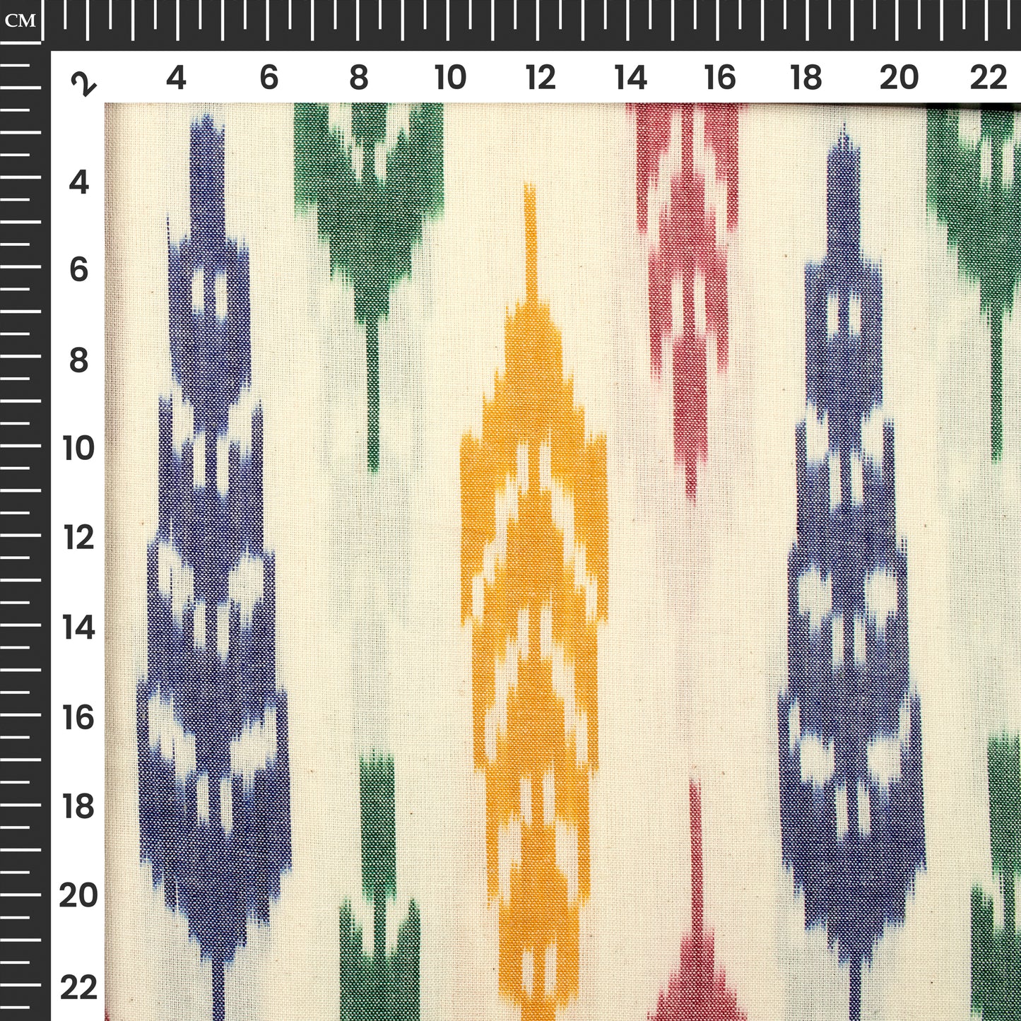 Pre-Washed Pochampally Ikat Cotton Fabric