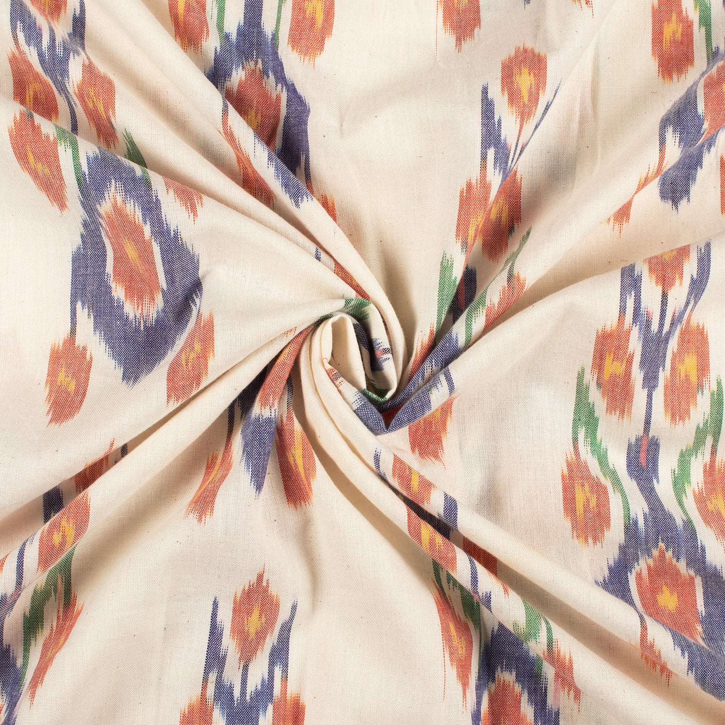 Pre-Washed Pochampally Ikat Cotton Fabric