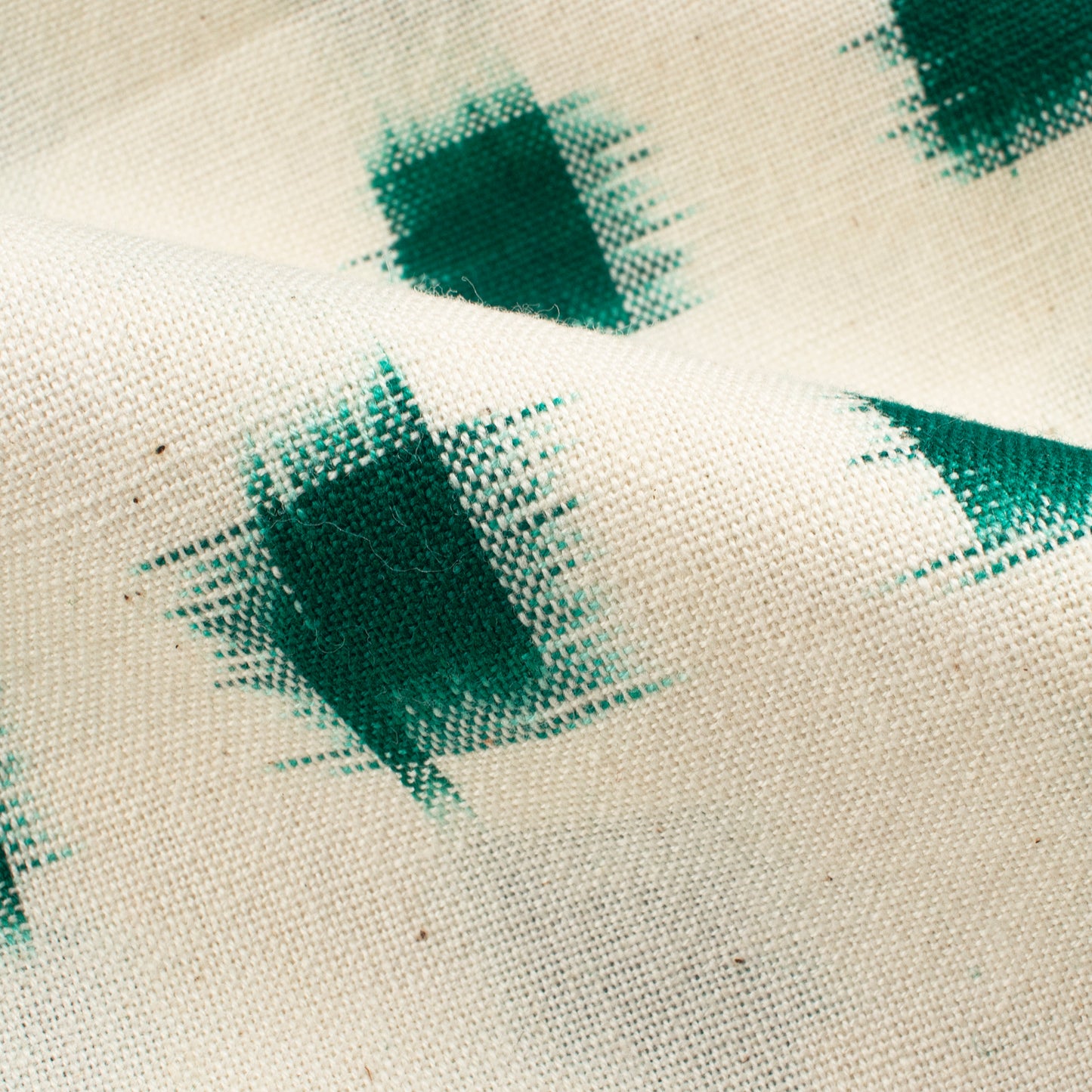 Pre-Washed Pochampally Double Ikat Cotton Fabric