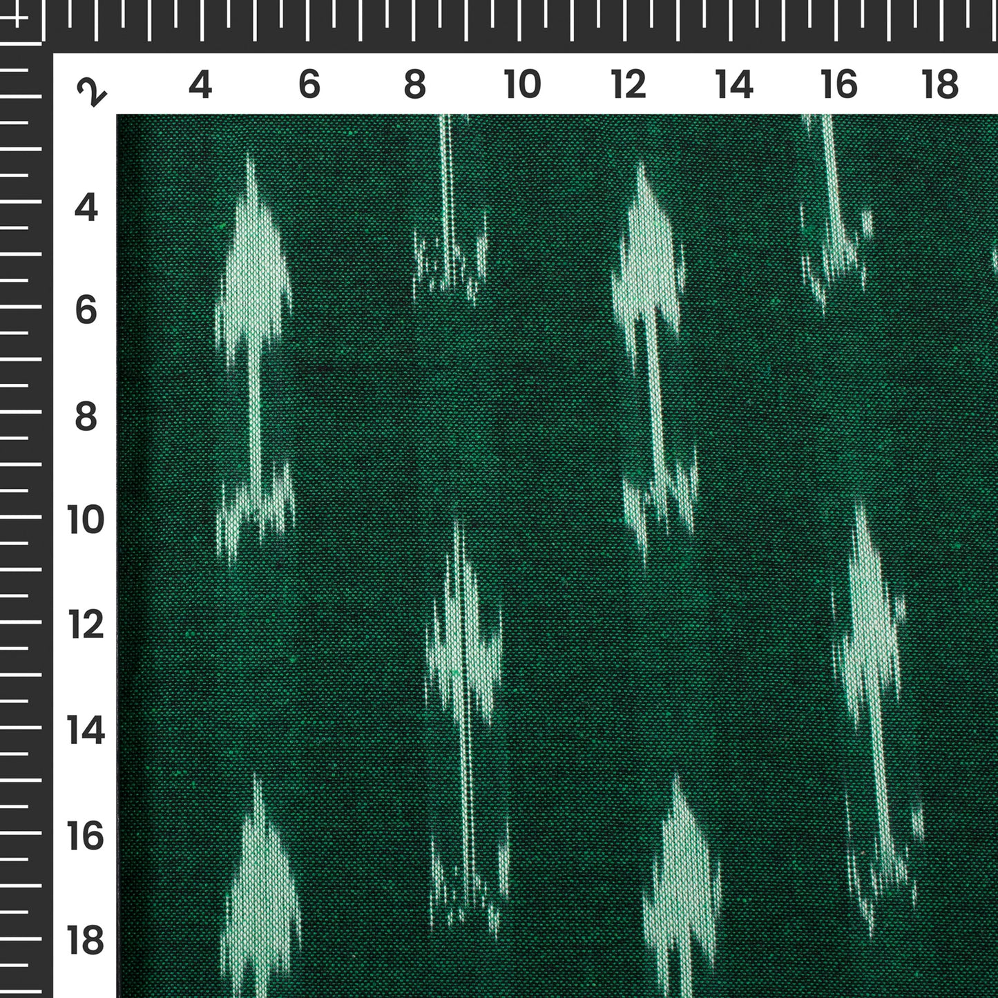 Pre-Washed Pochampally Ikat Weave Cotton Fabric