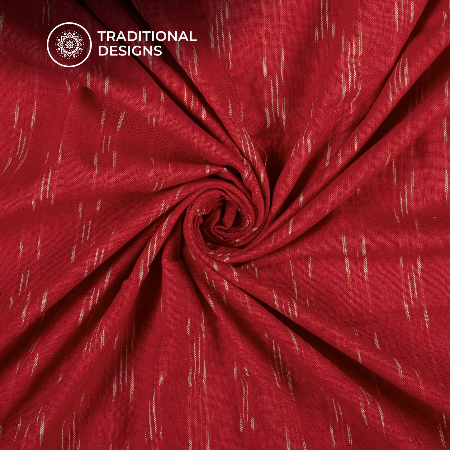 Pre-Washed Pochampally Ikat Weave Cotton Fabric