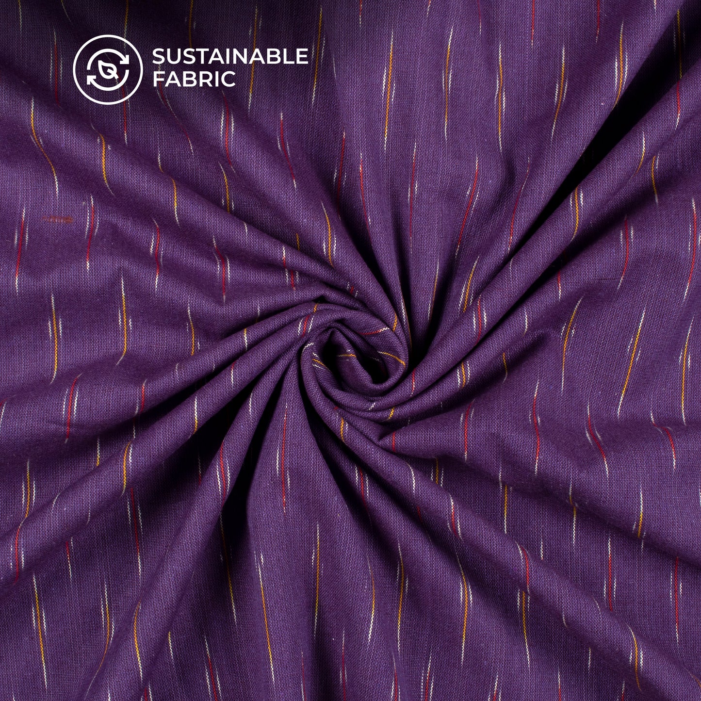 Pre-Washed Pochampally Ikat Weave Cotton Fabric