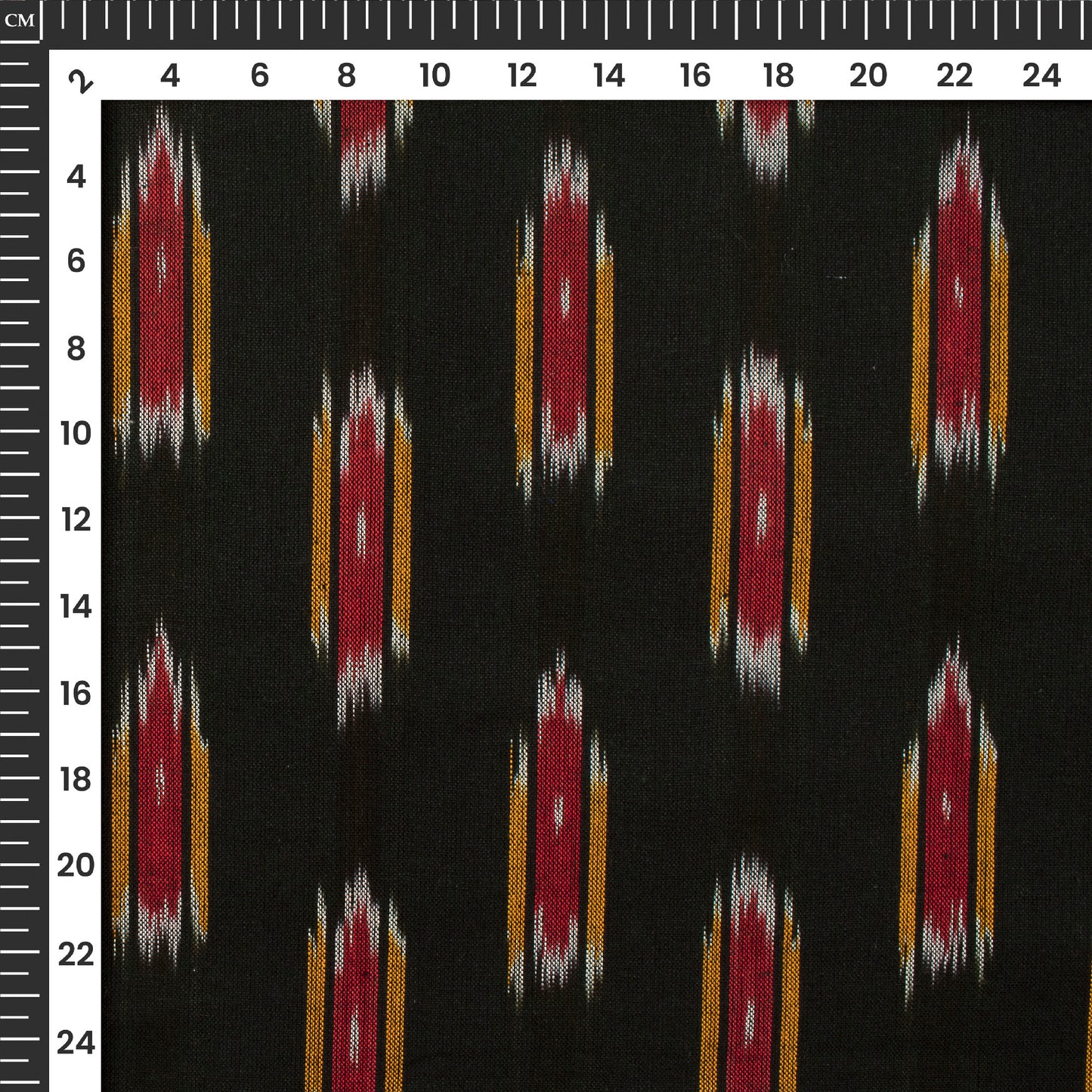 Pre-Washed Pochampally Ikat Weave Cotton Fabric
