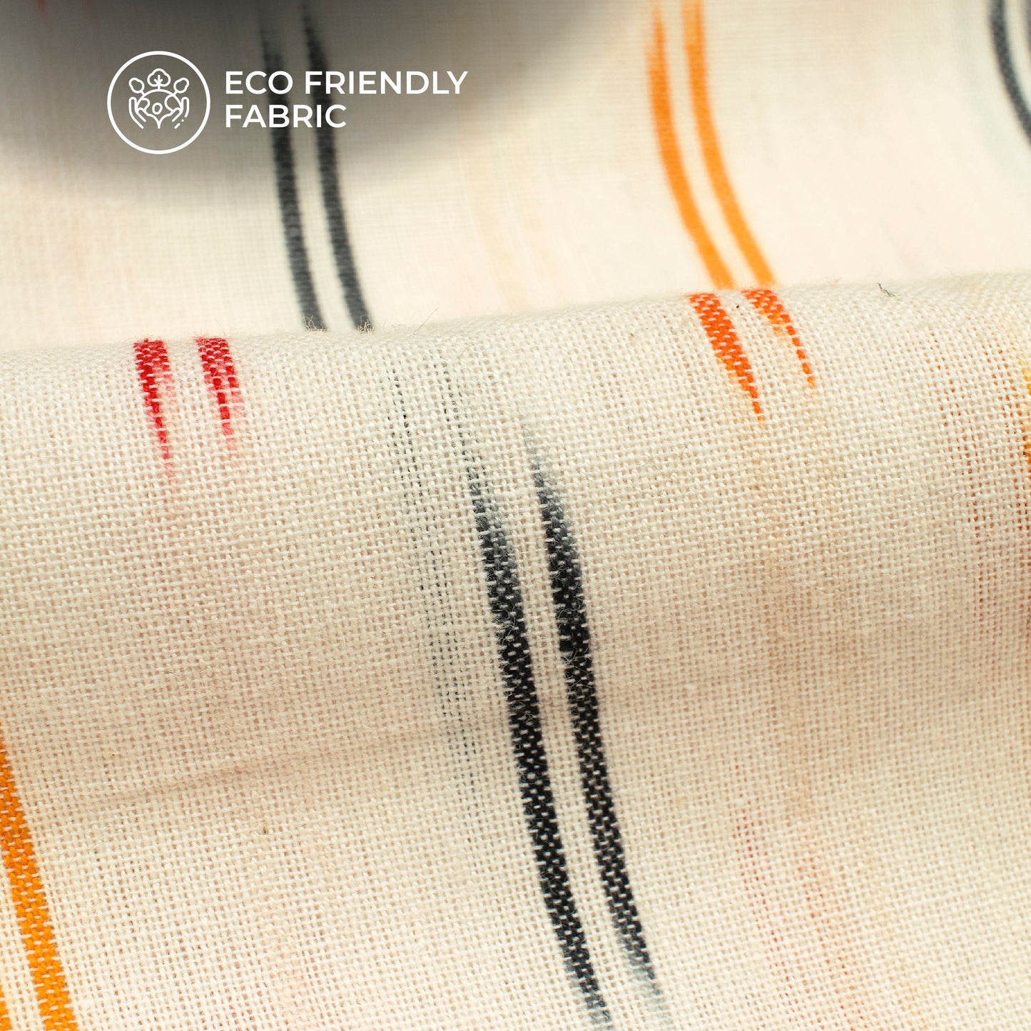 Pre-Washed Pochampally Ikat Weave Cotton Fabric