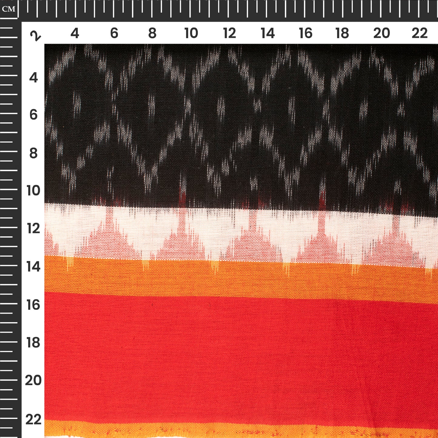 Pre-Washed Pochampally Ikat Weave Cotton Fabric