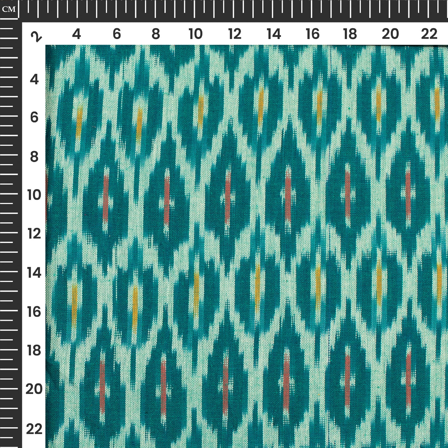 Pre-Washed Pochampally Ikat Weave Cotton Fabric