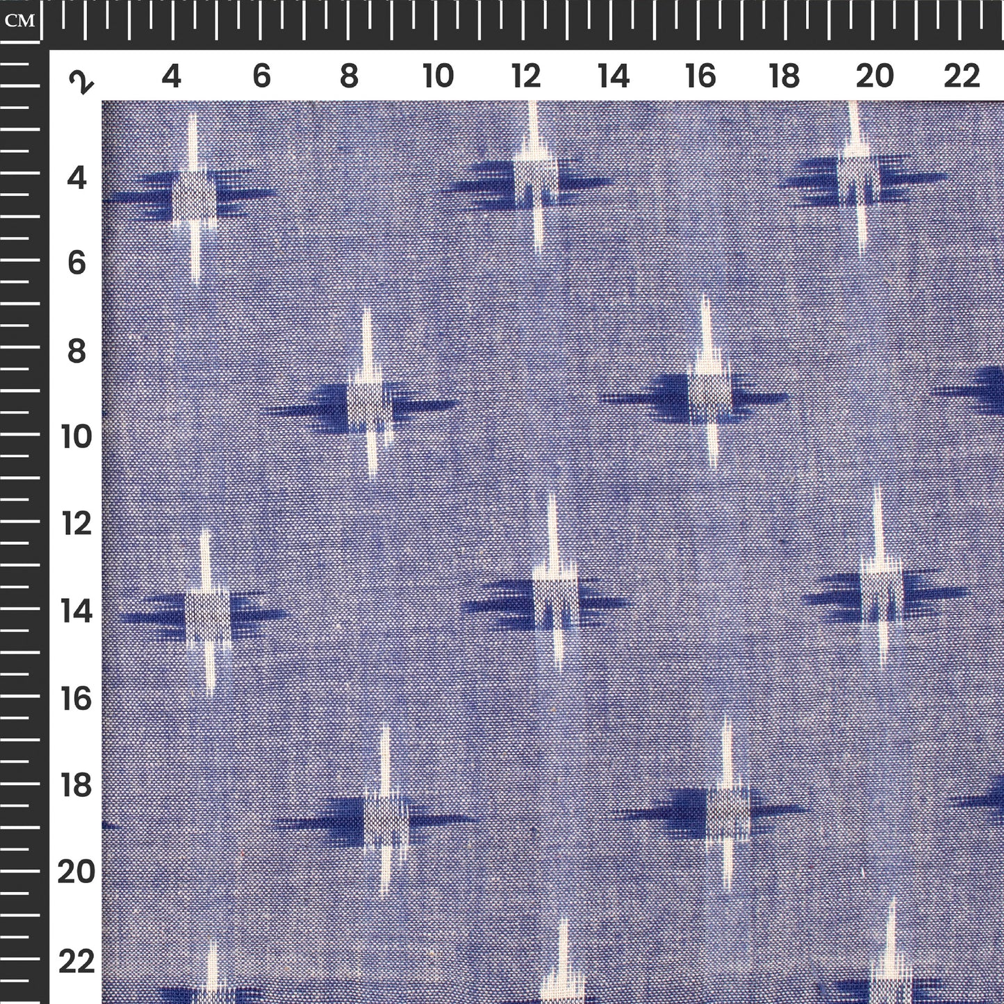 Pre-Washed Pochampally Weave Double Ikat Cotton Fabric