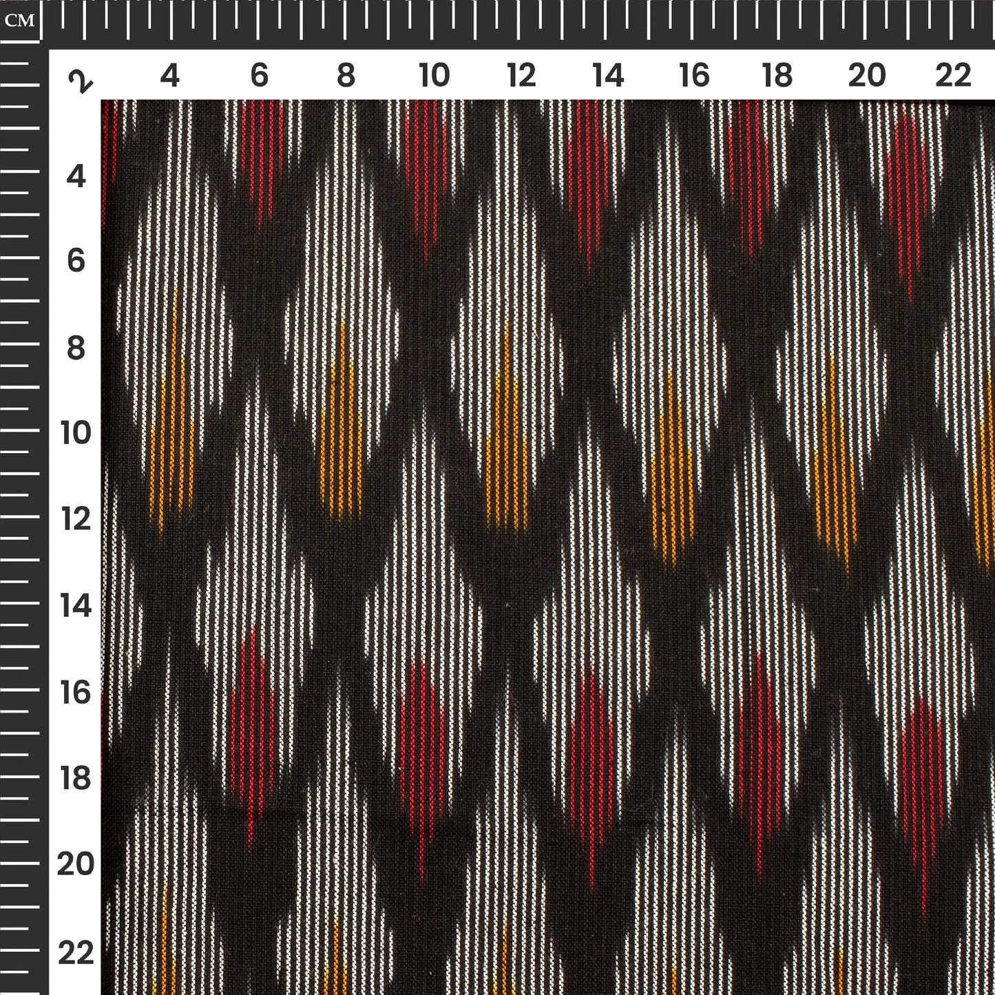 Pre-Washed Pochampally Ikat Weave Cotton Fabric