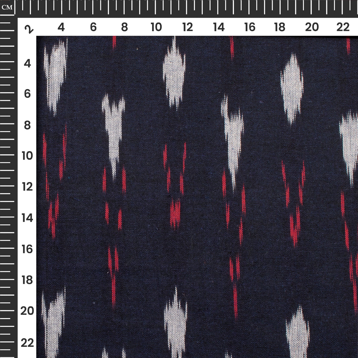 Pre-Washed Pochampally Ikat Weave Cotton Fabric