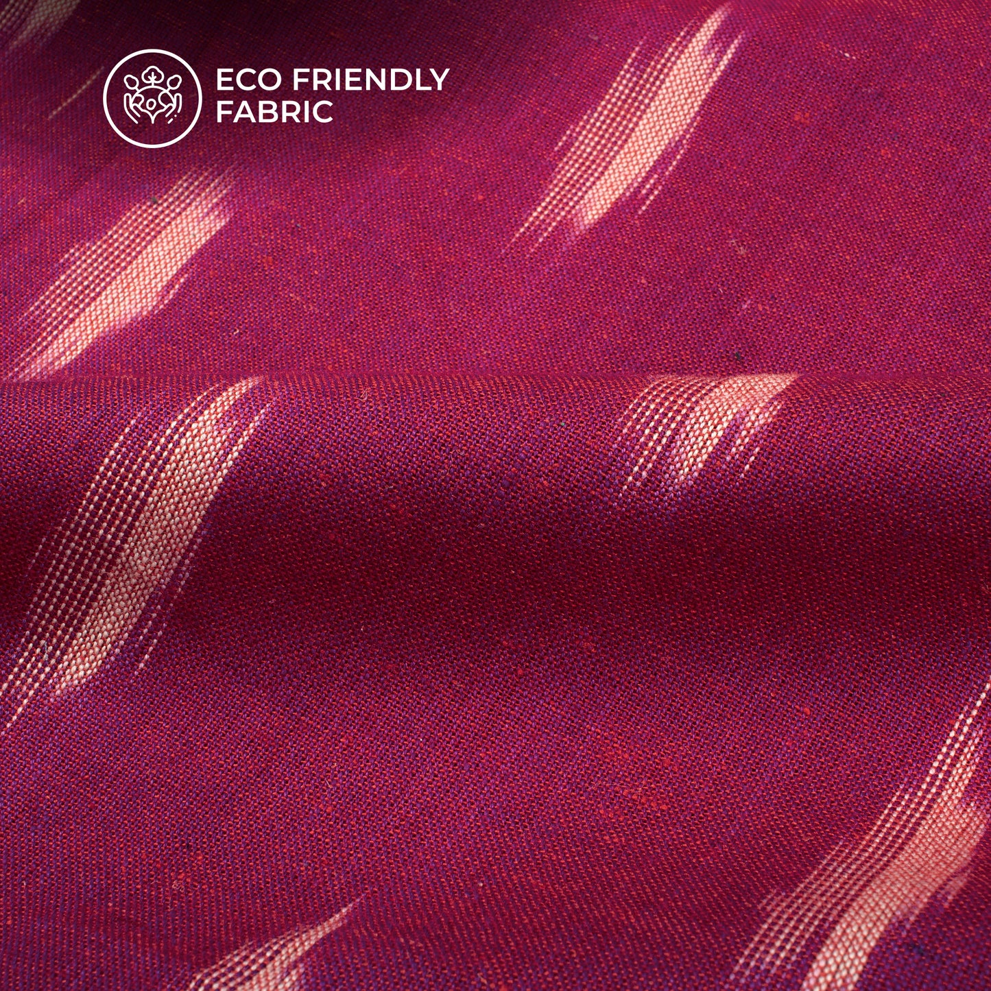 Pre-Washed Pochampally Ikat Weave Cotton Fabric